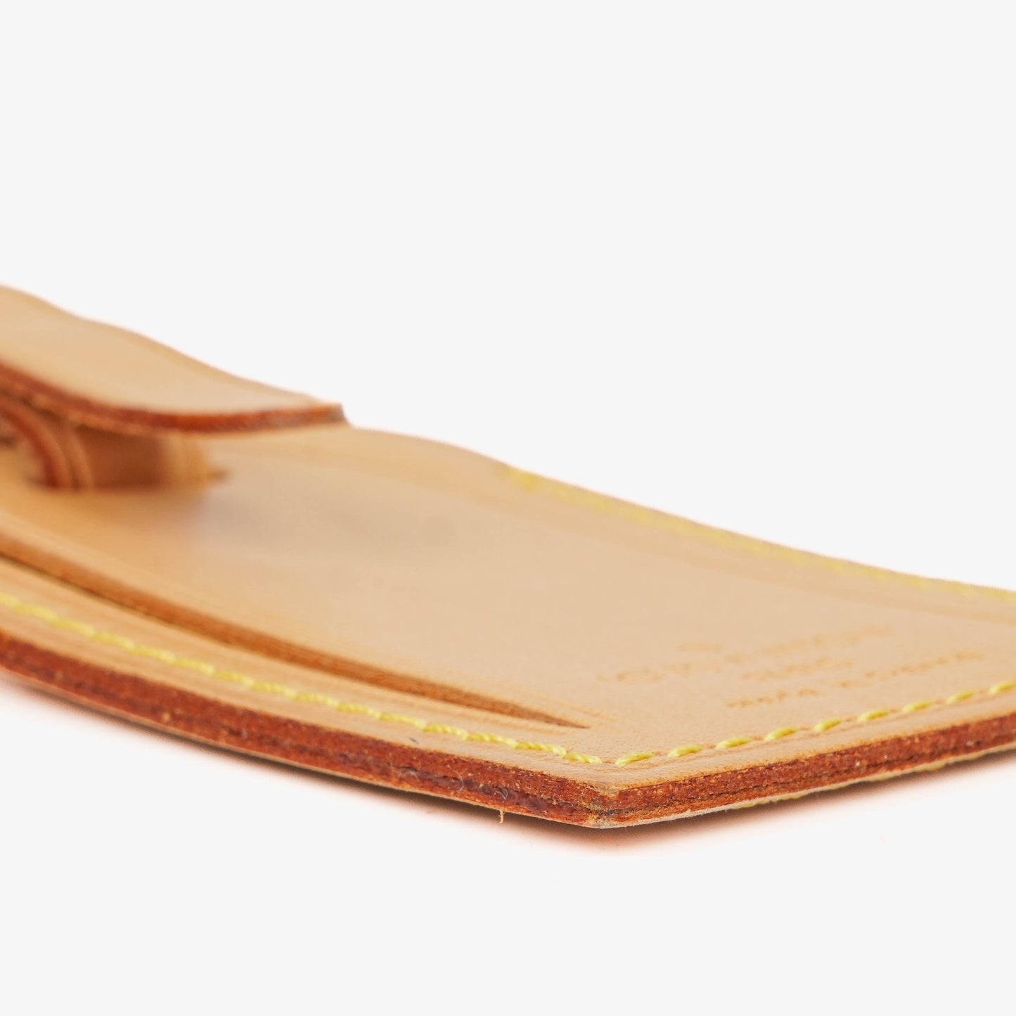 Louis Vuitton Leather Name Tag And Handles Holder