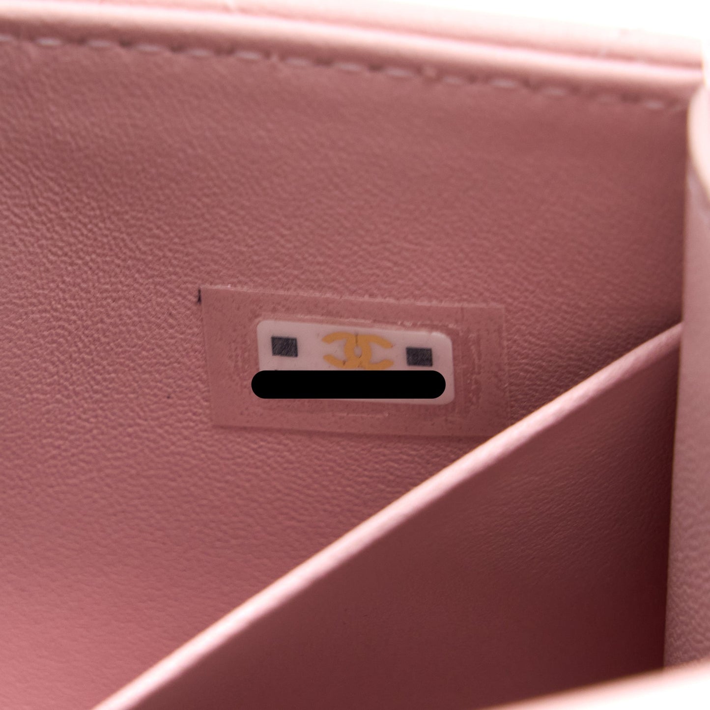 Chanel 22B Mini Flap Bag with Enamel Top Handle Lambskin Pink Brushed