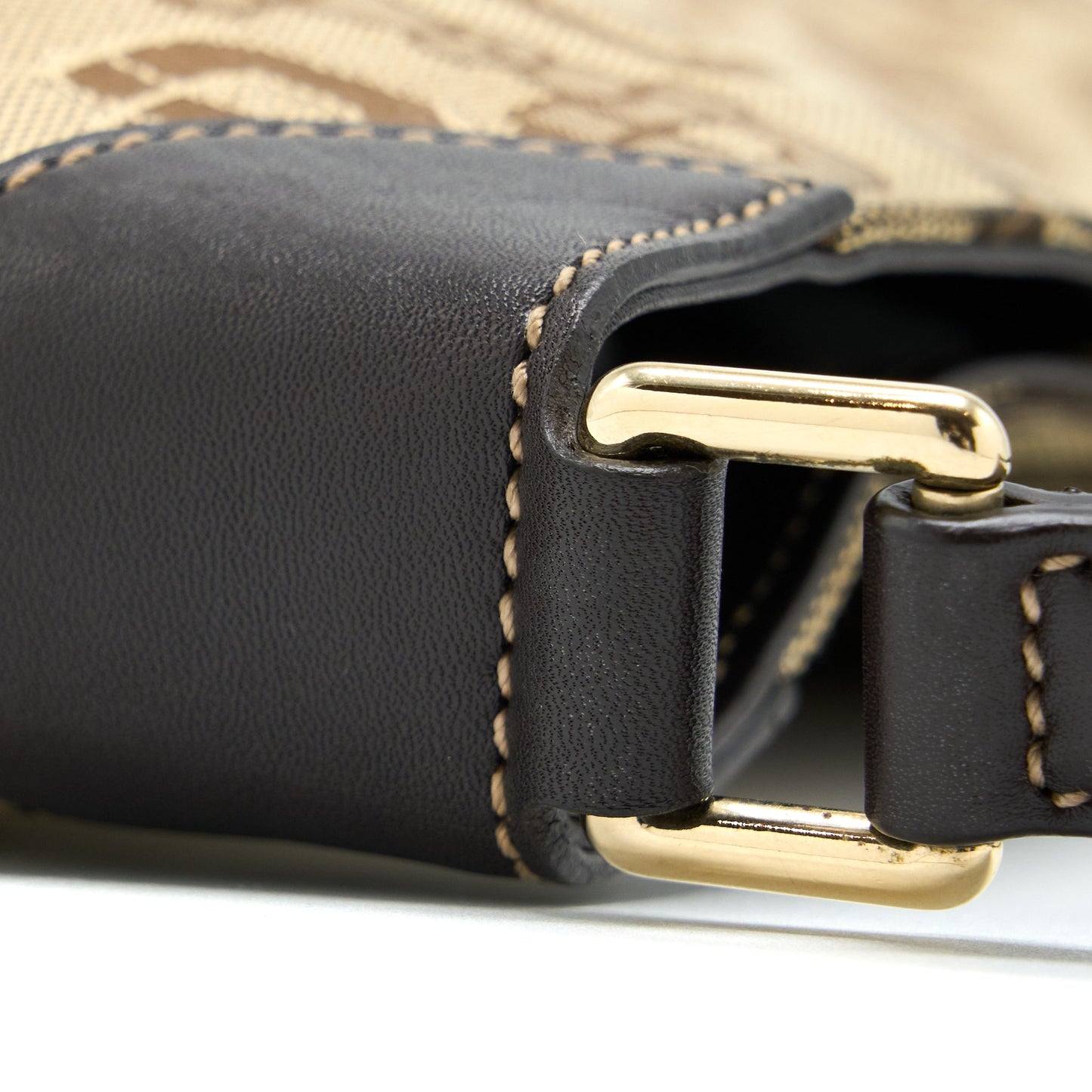 Gucci   Hobo Bag Canvas/Leather Multicolour