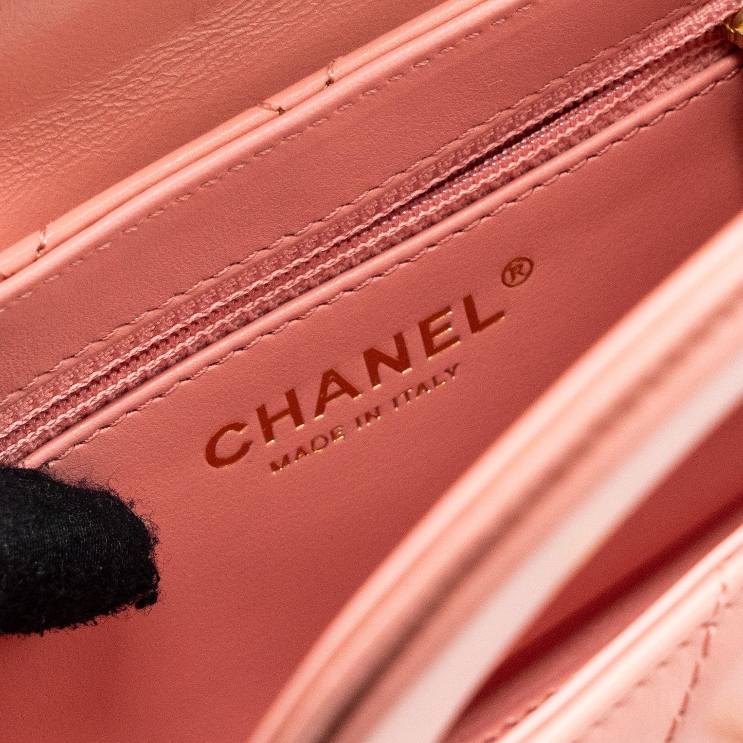 Chanel 23k Mini Shopping Tote Calfskin Pink Brushed (Microchip)