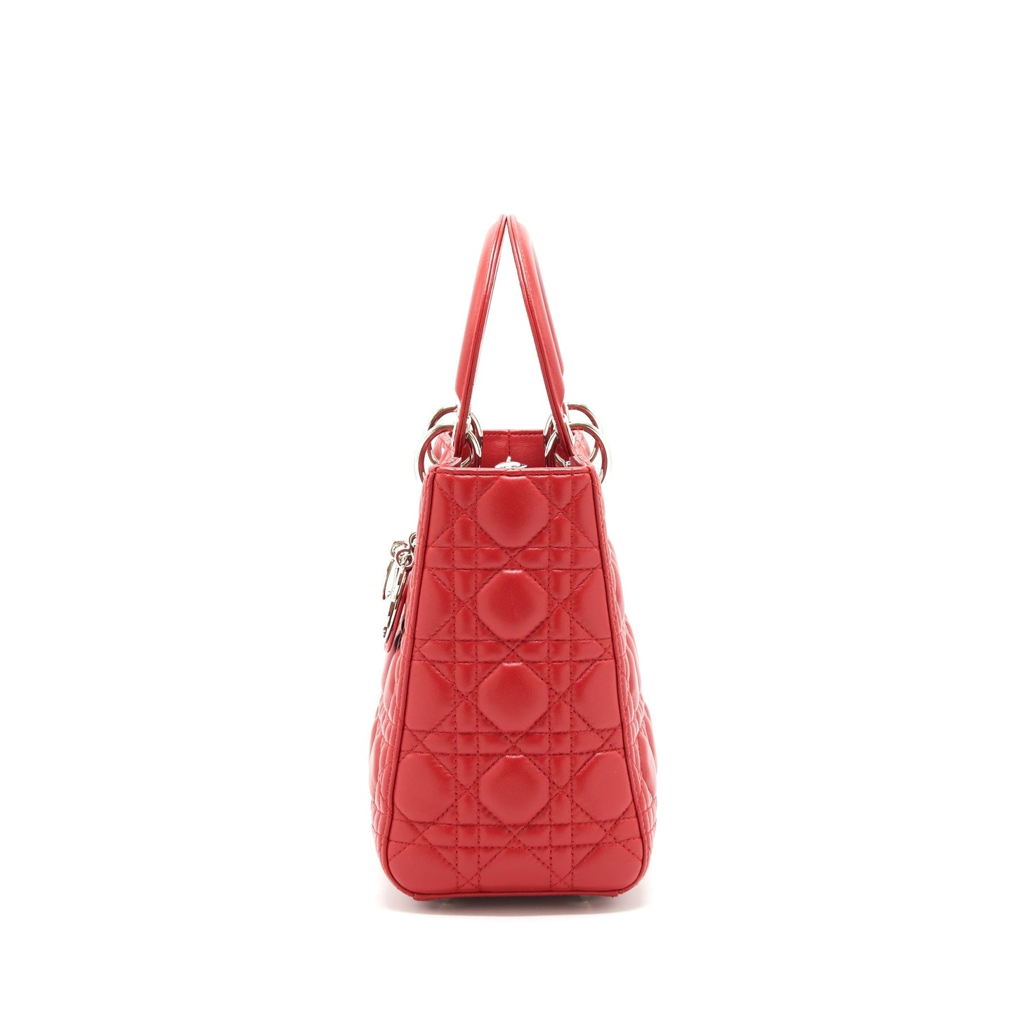 Christian Dior Medium Lady Dior Red