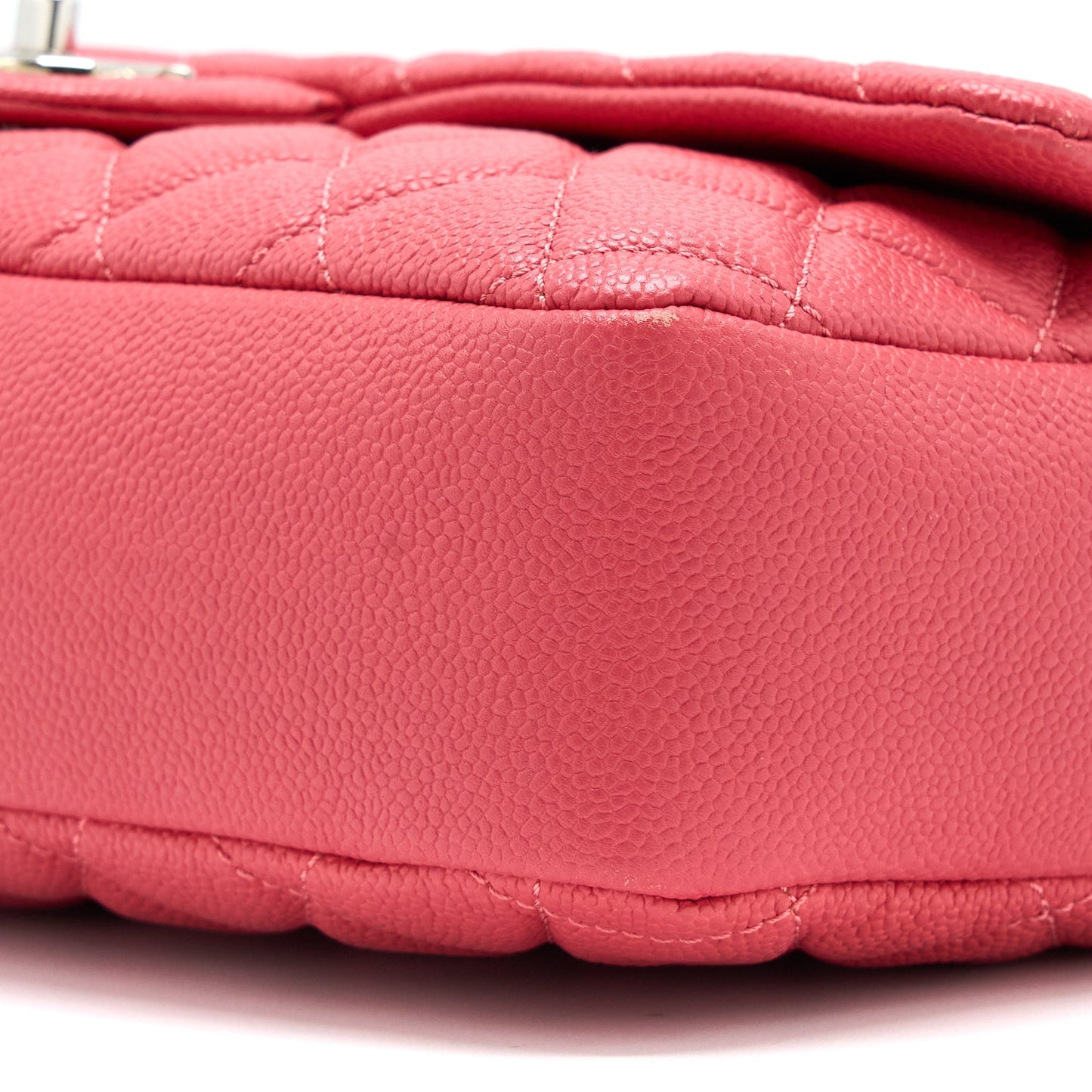 Chanel Easy Flap Bag Caviar Pink