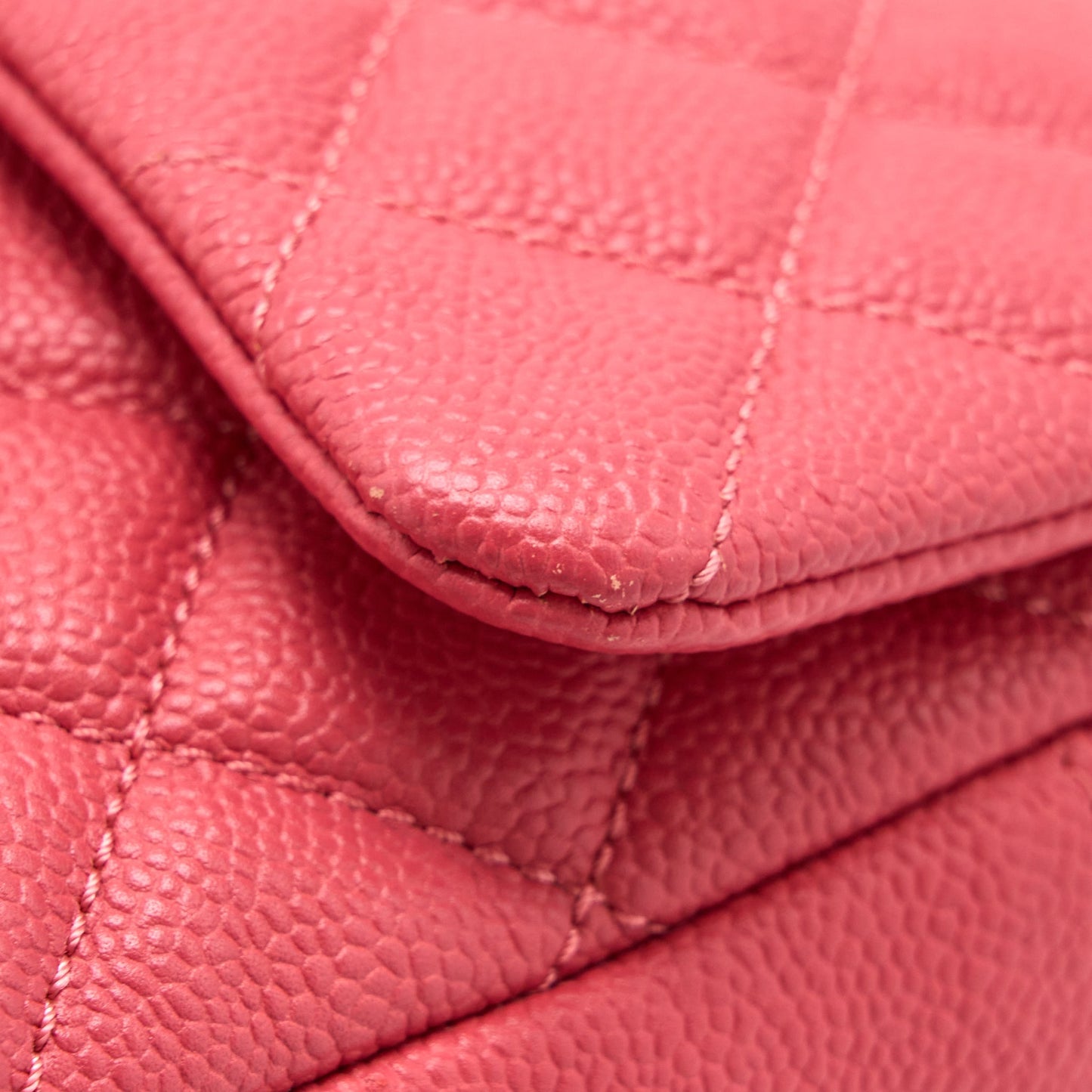 Chanel Easy Flap Bag Caviar Pink