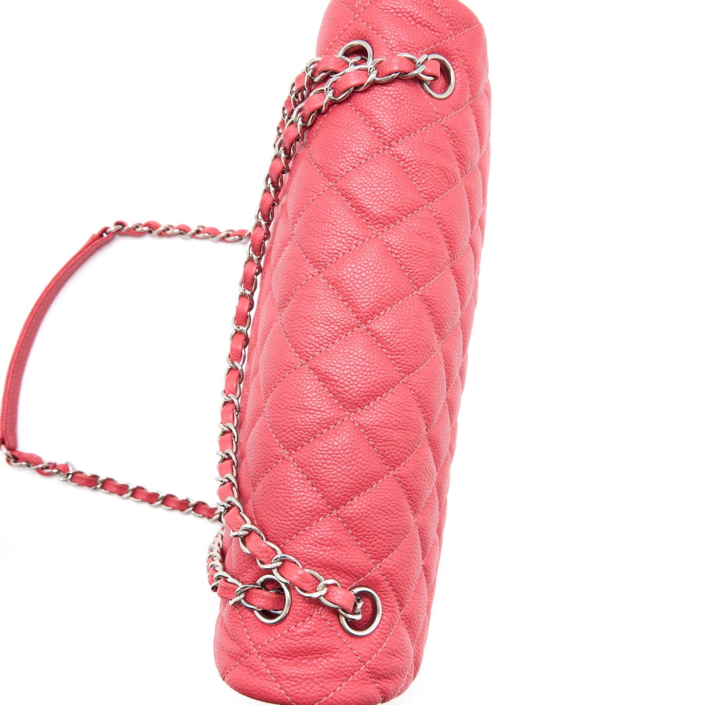 Chanel Easy Flap Bag Caviar Pink