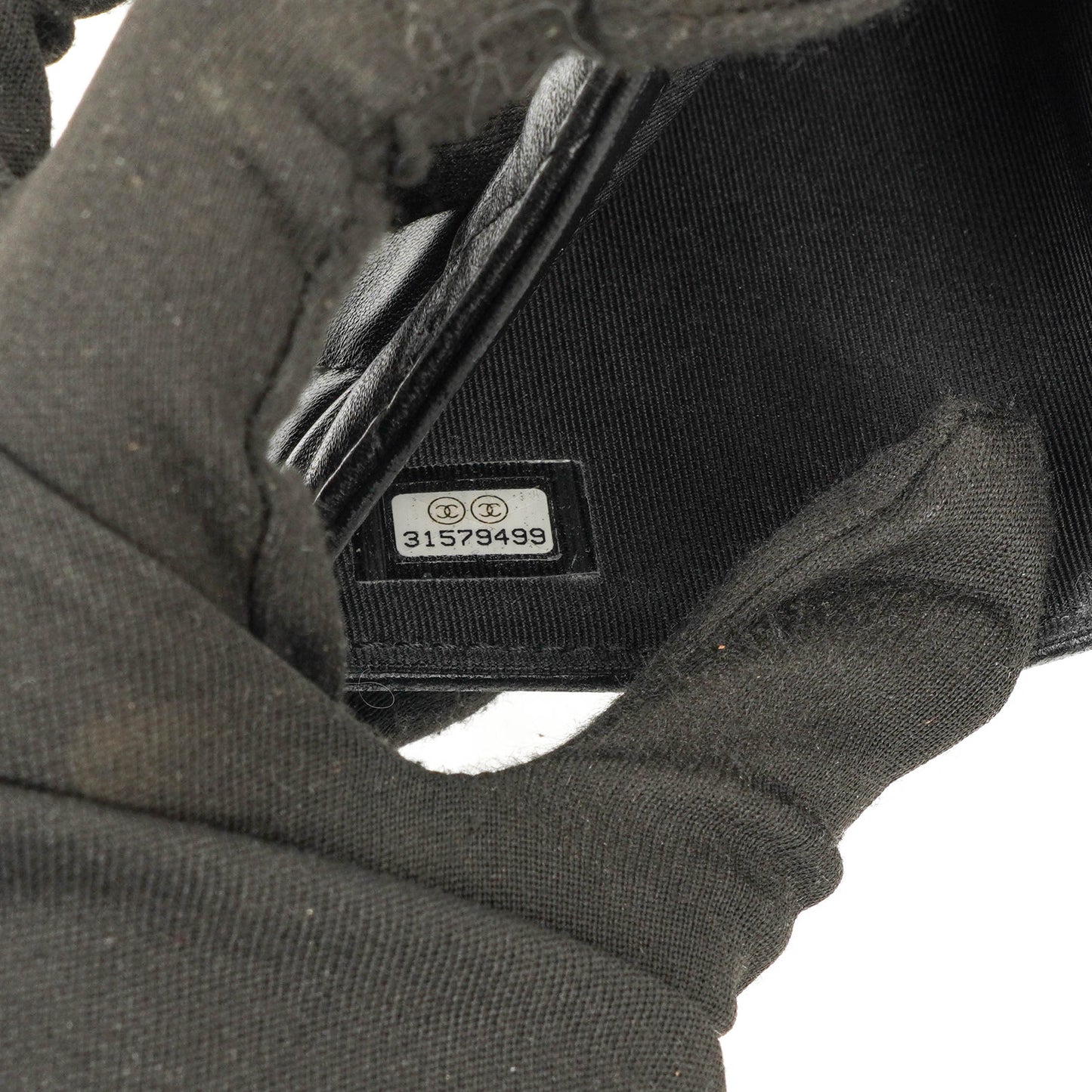 Chanel Card Holder Wallet So Black Lambskin Quilted Flap