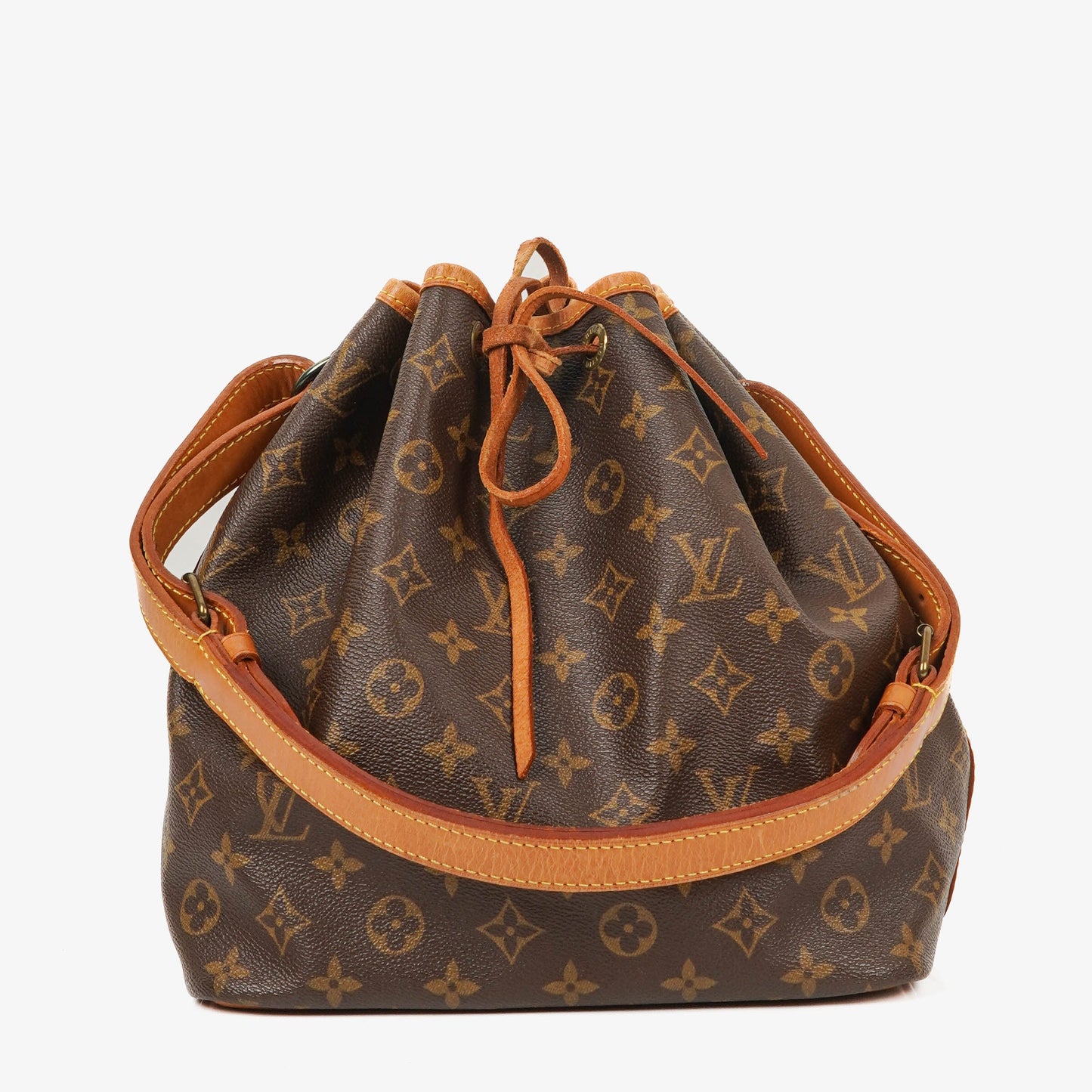 Louis Vuitton Petit Noe Monogram Canvas Shoulder Bag
