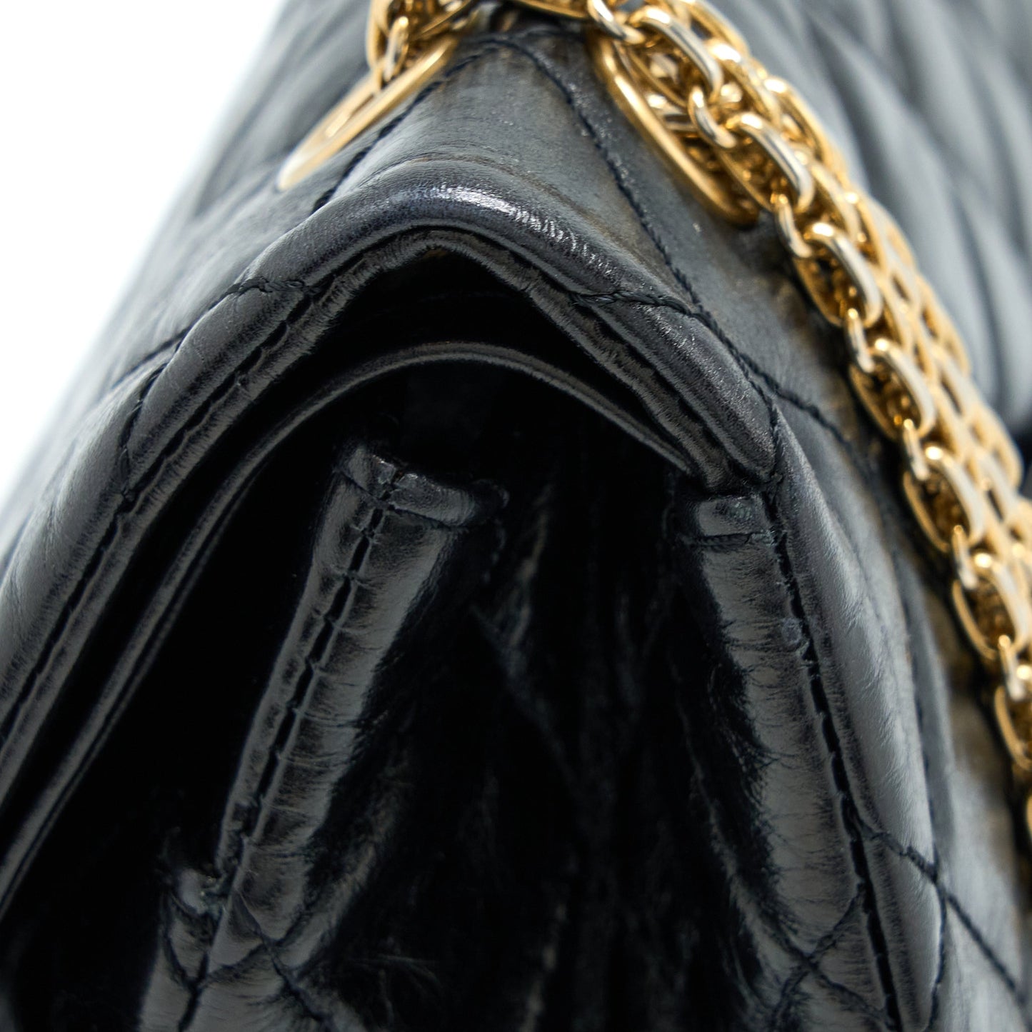 Chanel 2.55 Reissue 227 Shiny Aged Calfskin Black