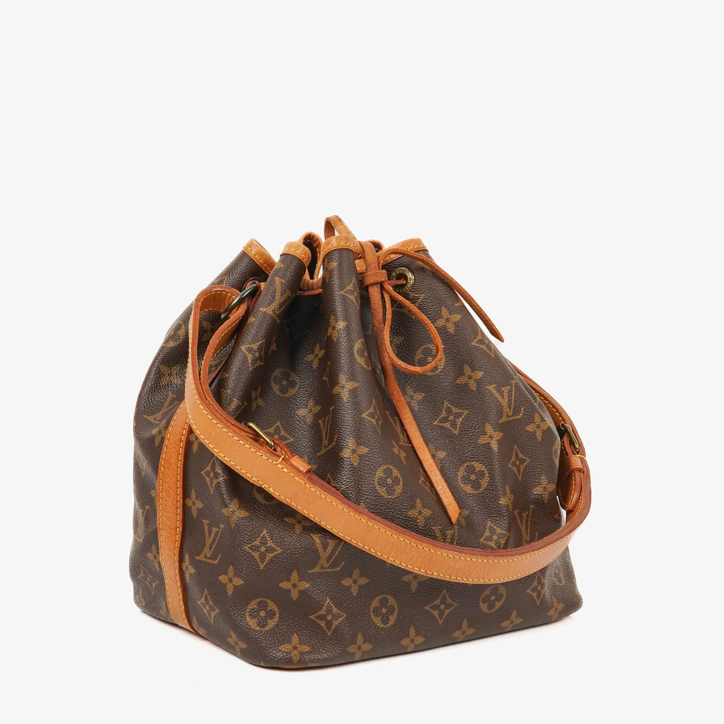 Louis Vuitton Petit Noe Monogram Canvas Shoulder Bag