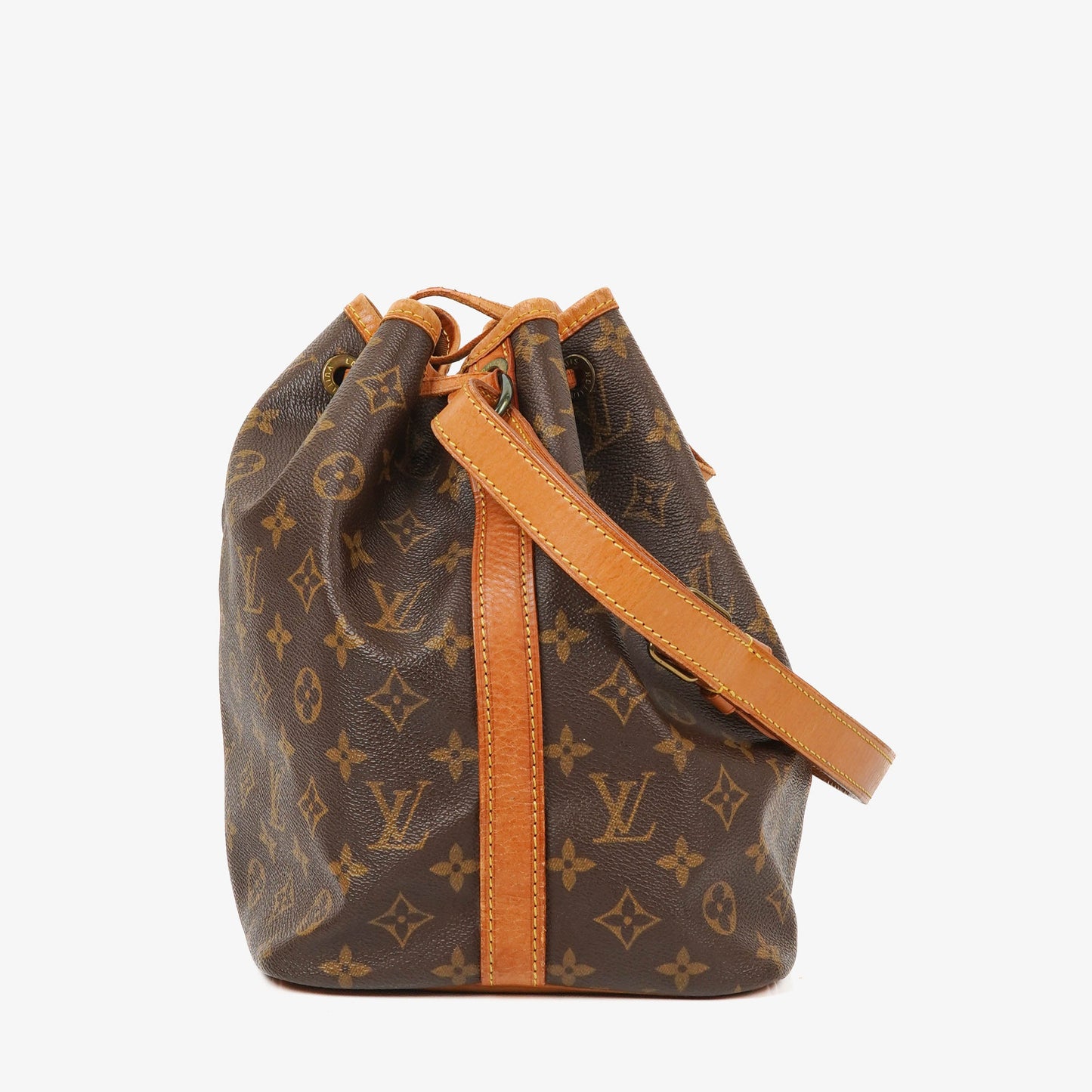 Louis Vuitton Petit Noe Monogram Canvas Shoulder Bag