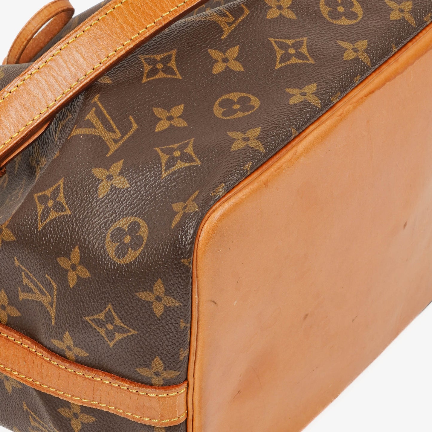 Louis Vuitton Petit Noe Monogram Canvas Shoulder Bag