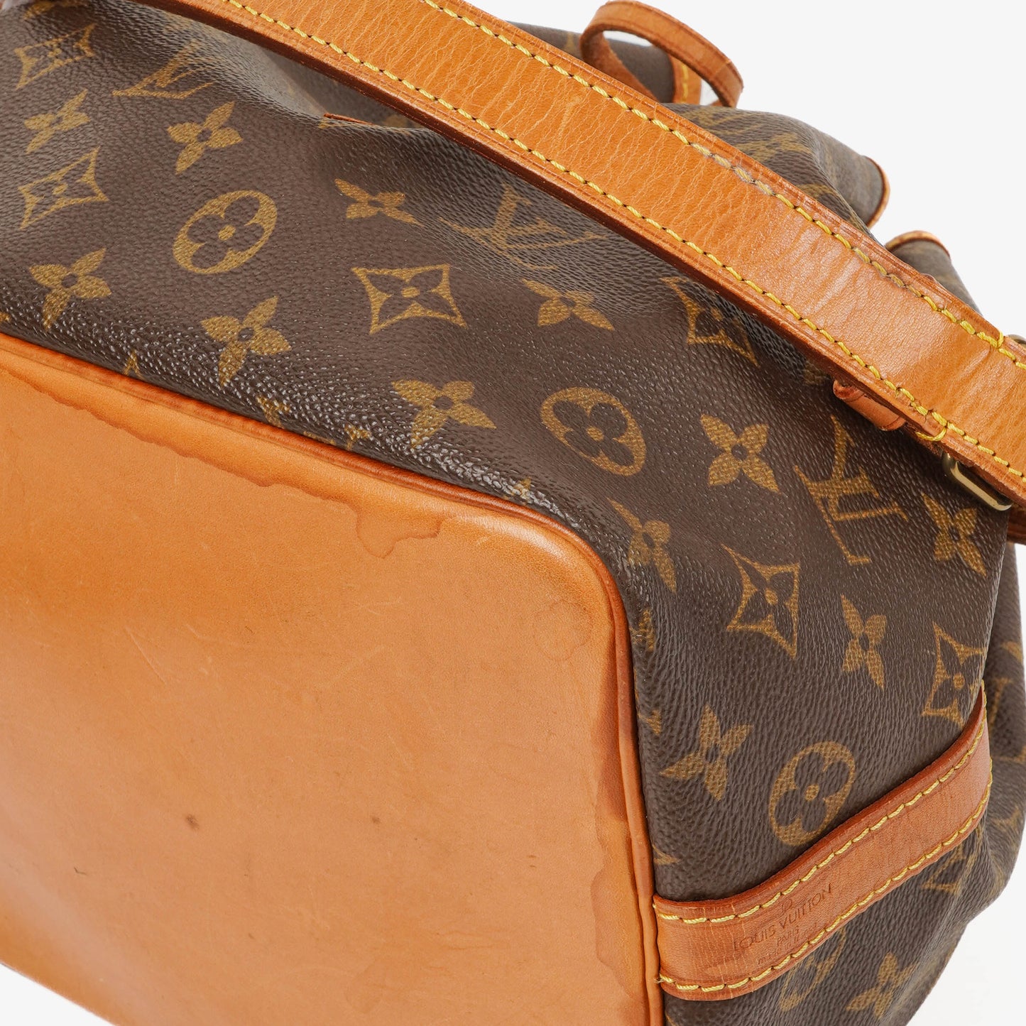 Louis Vuitton Petit Noe Monogram Canvas Shoulder Bag