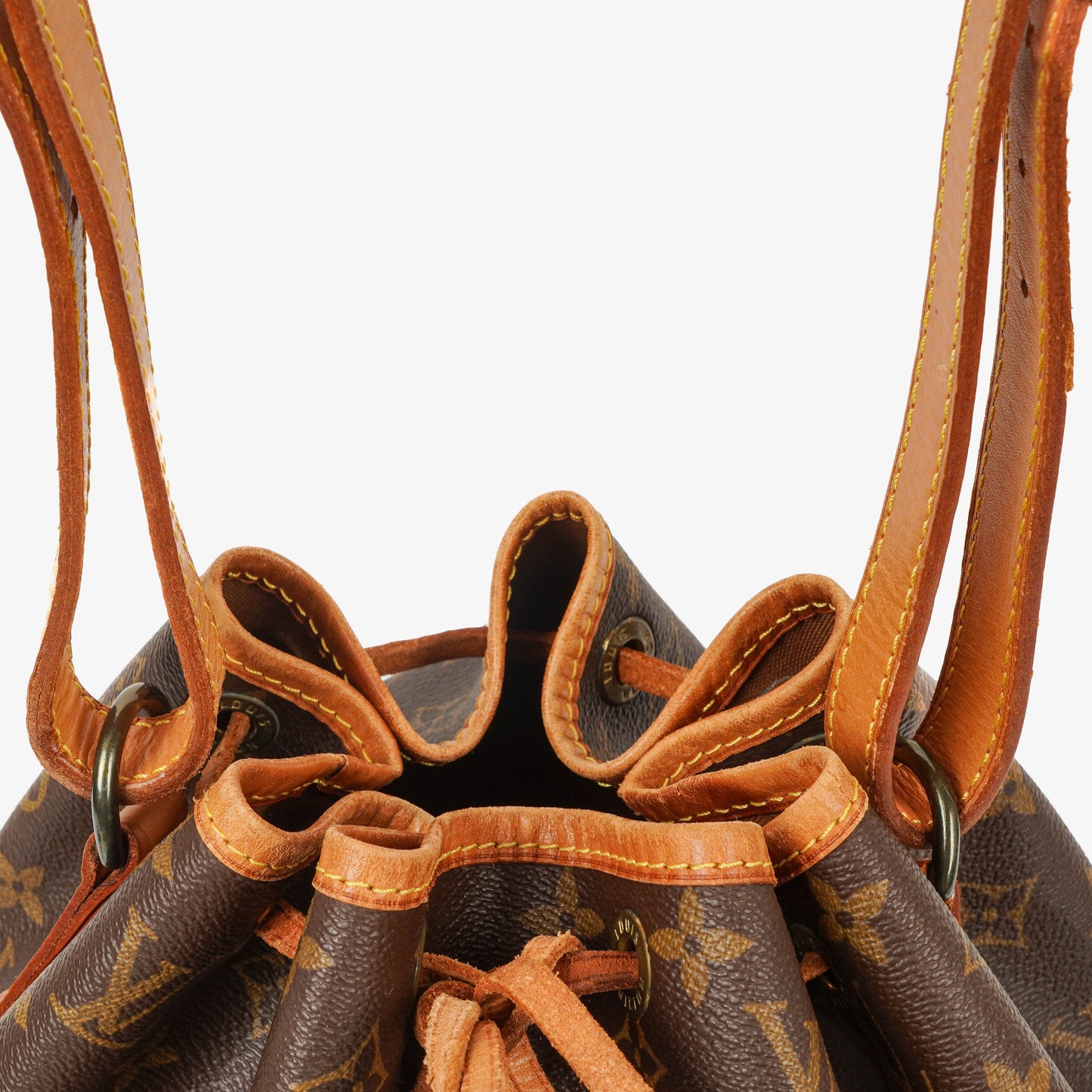 Louis Vuitton Petit Noe Monogram Canvas Shoulder Bag