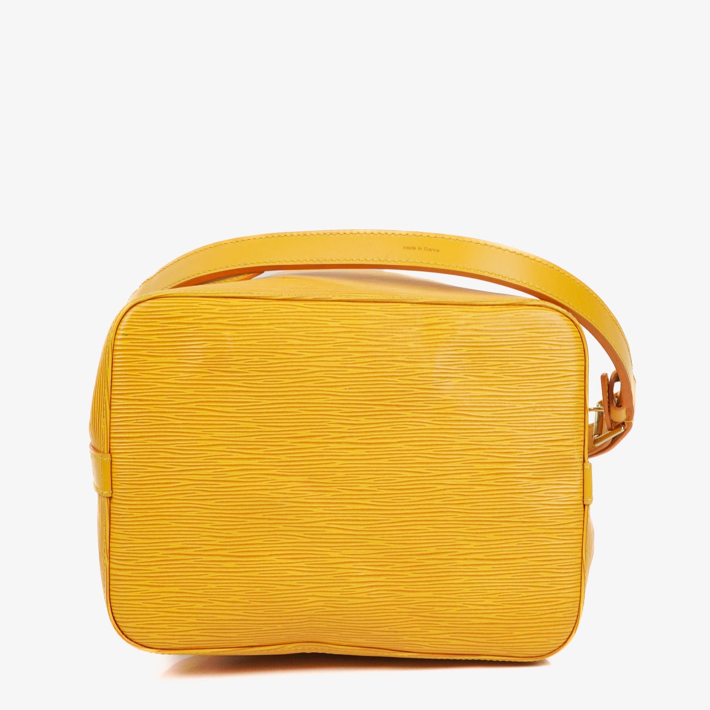 Louis Vuitton Petit Noe Yellow EPI Leather Shoulder Bag