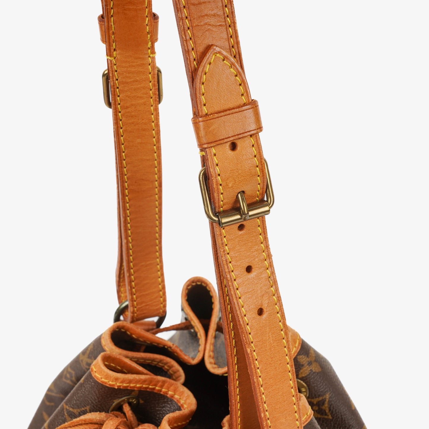 Louis Vuitton Petit Noe Monogram Canvas Shoulder Bag