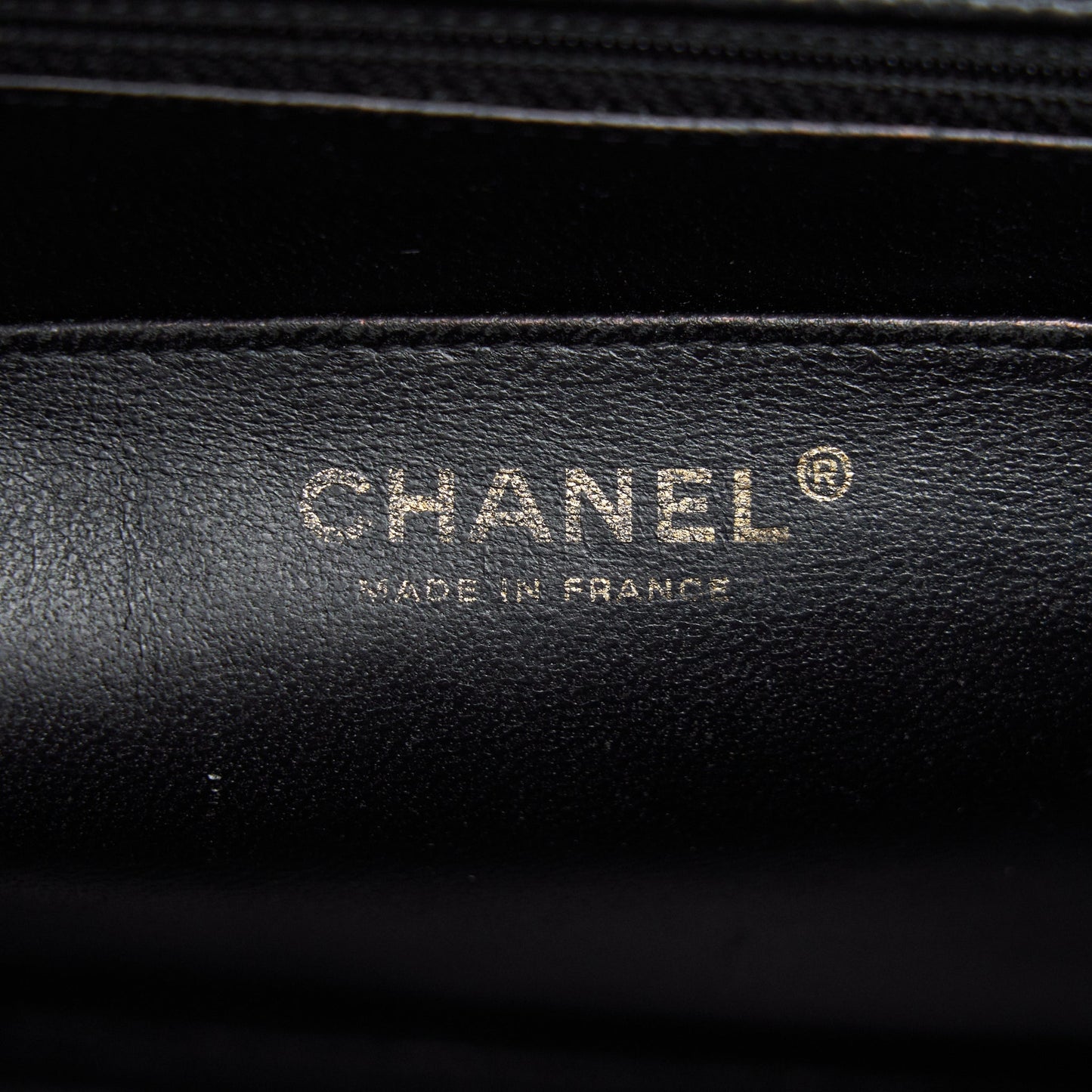 Chanel  Jumbo Single Flap Caviar Black