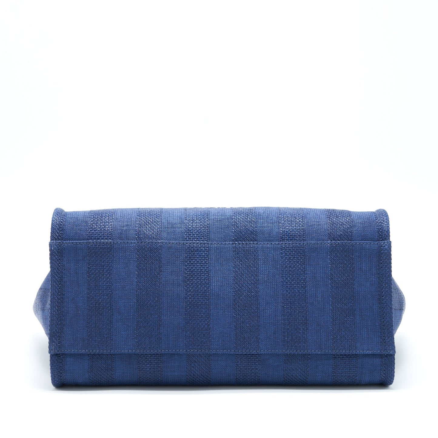 Chanel Deauville Tote Bag Canvas Dark Blue