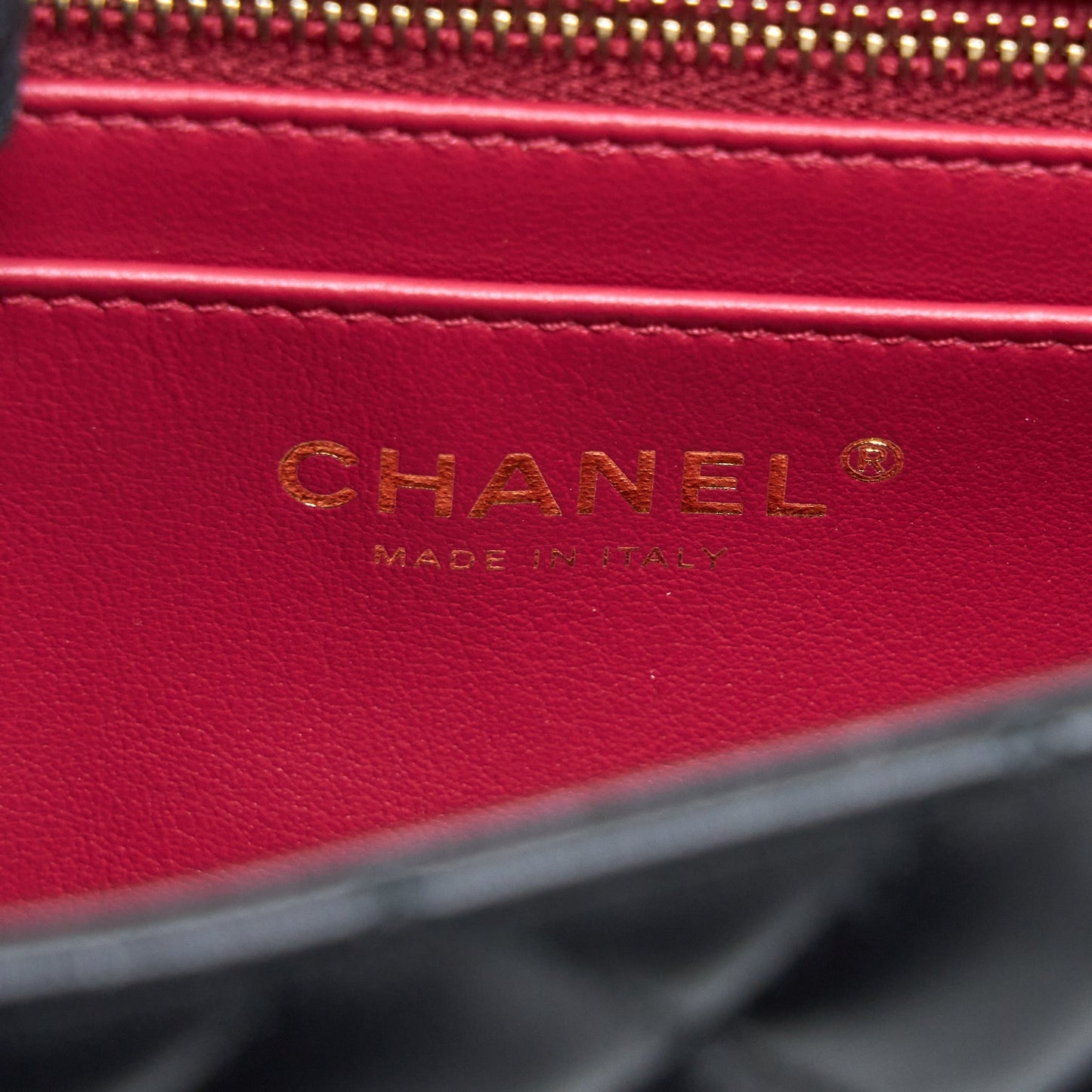 Chanel 23S Camellia Chain Mini Rectangular Lambskin Black Brushed  (Microchip)