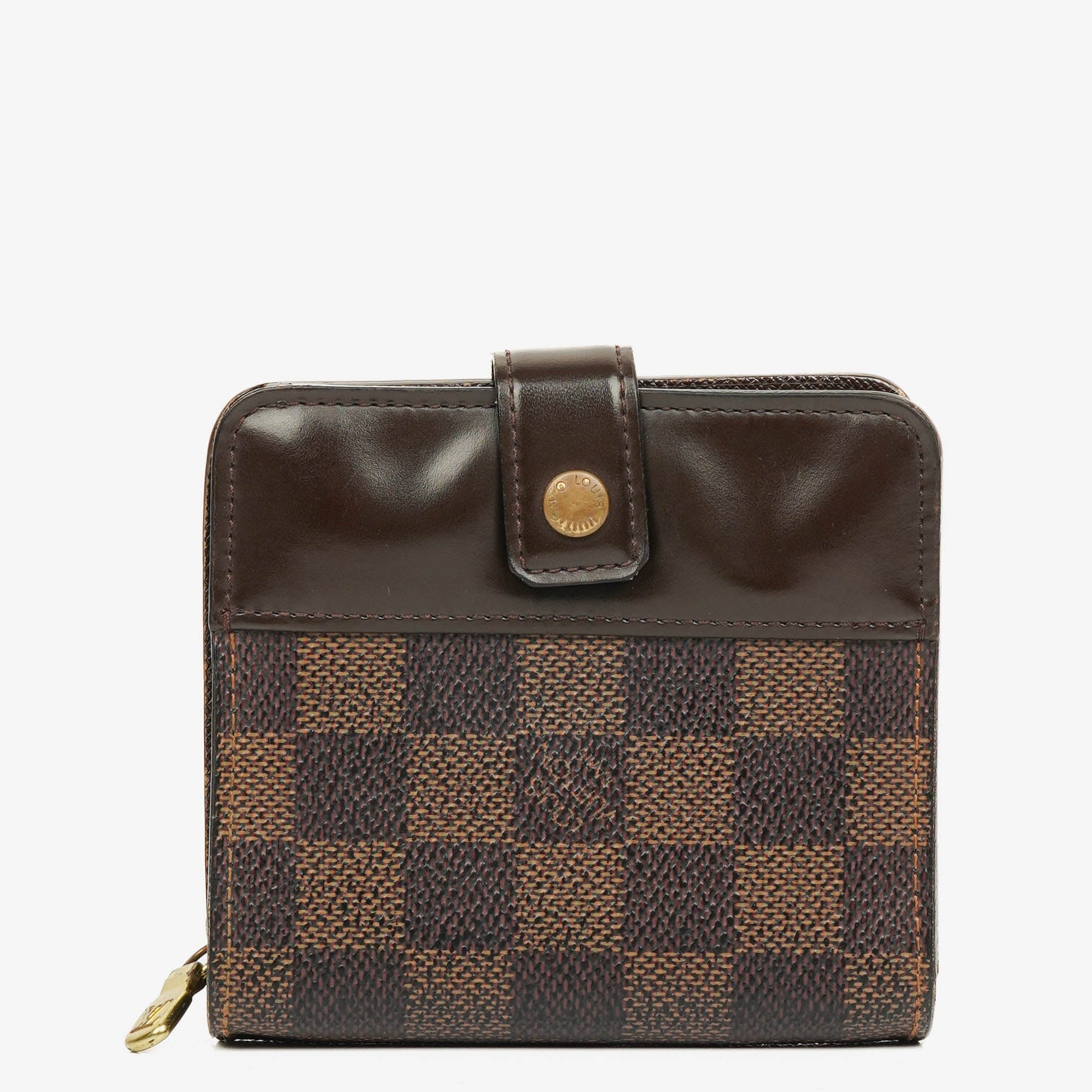 Louis Vuitton Damier Ebene Compact Zippy Wallet