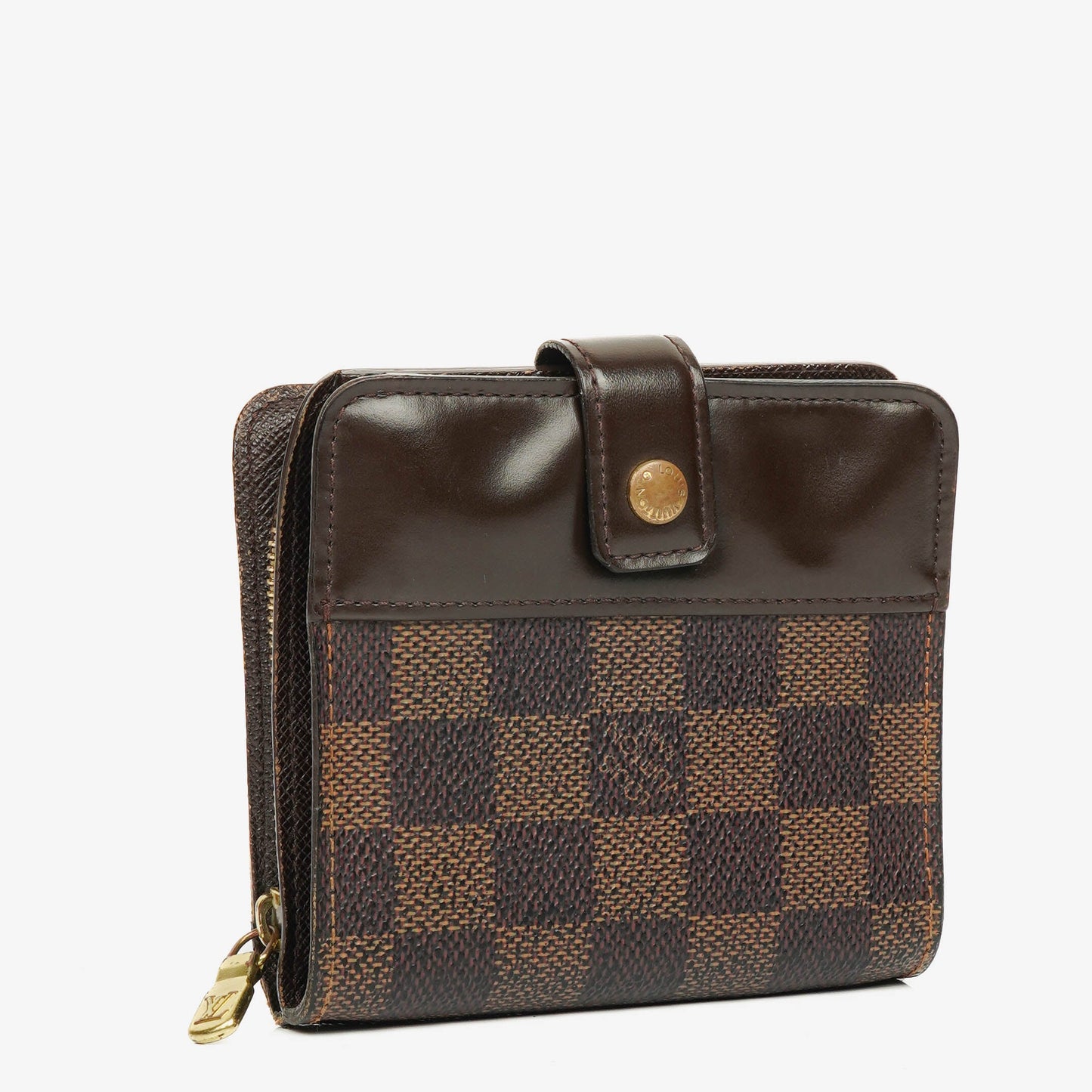 Louis Vuitton Damier Ebene Compact Zippy Wallet