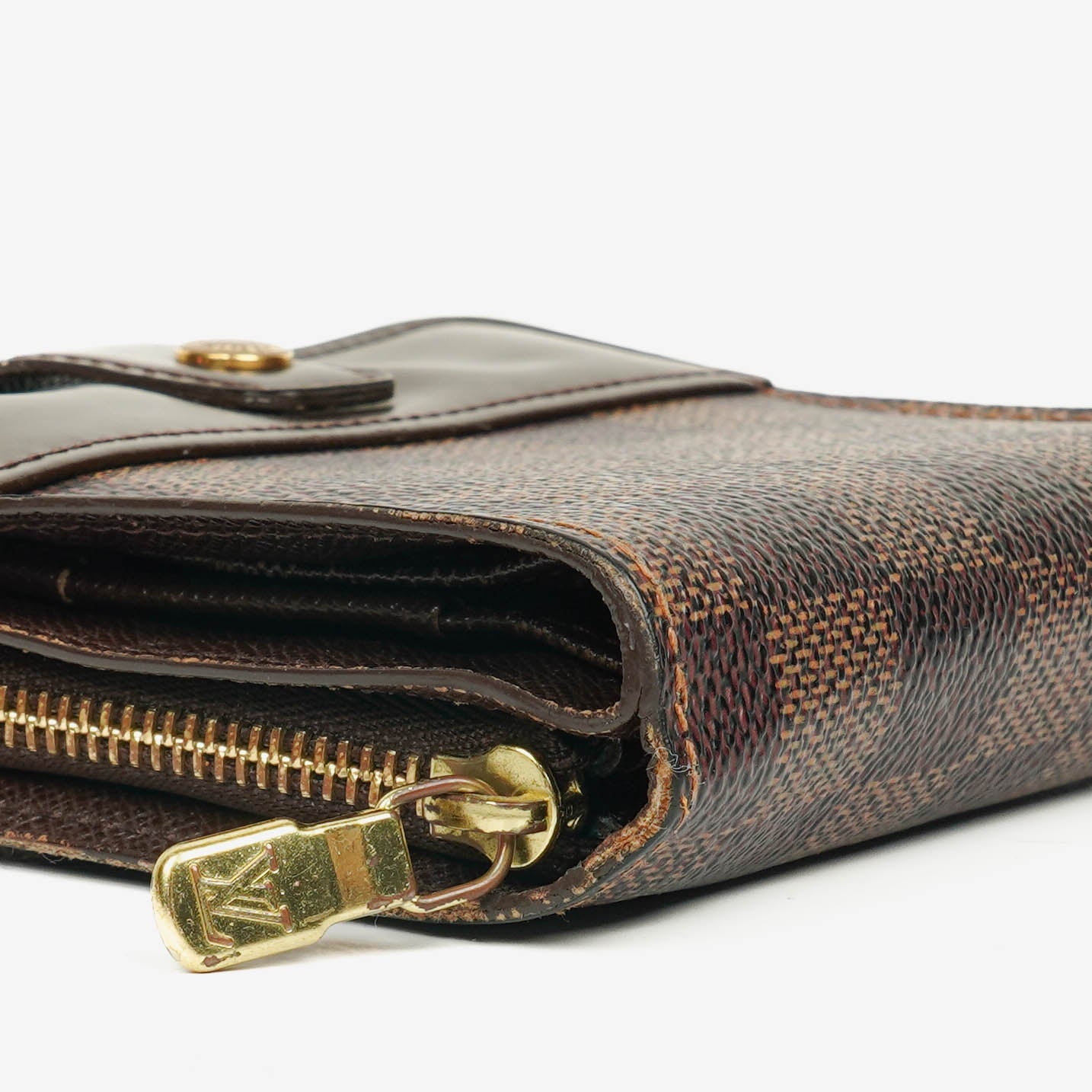 Louis Vuitton Damier Ebene Compact Zippy Wallet