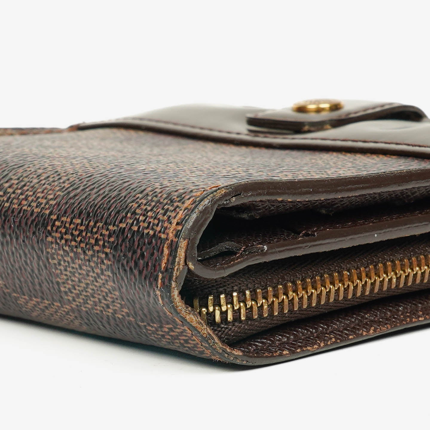 Louis Vuitton Damier Ebene Compact Zippy Wallet