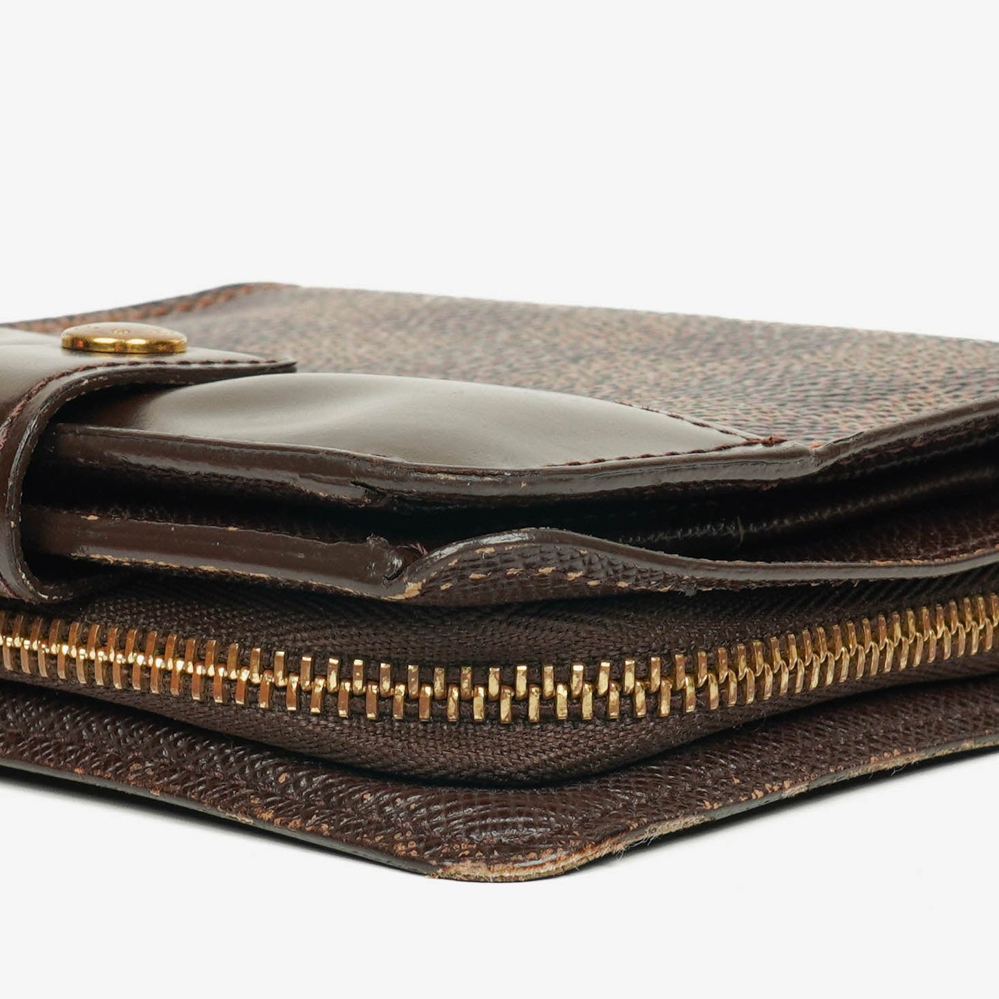 Louis Vuitton Damier Ebene Compact Zippy Wallet