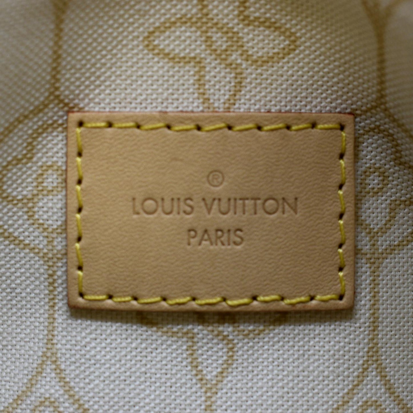 LOUIS VUITTON Nautical  25 Bandouliere Damier Azur Shoulder Bag White