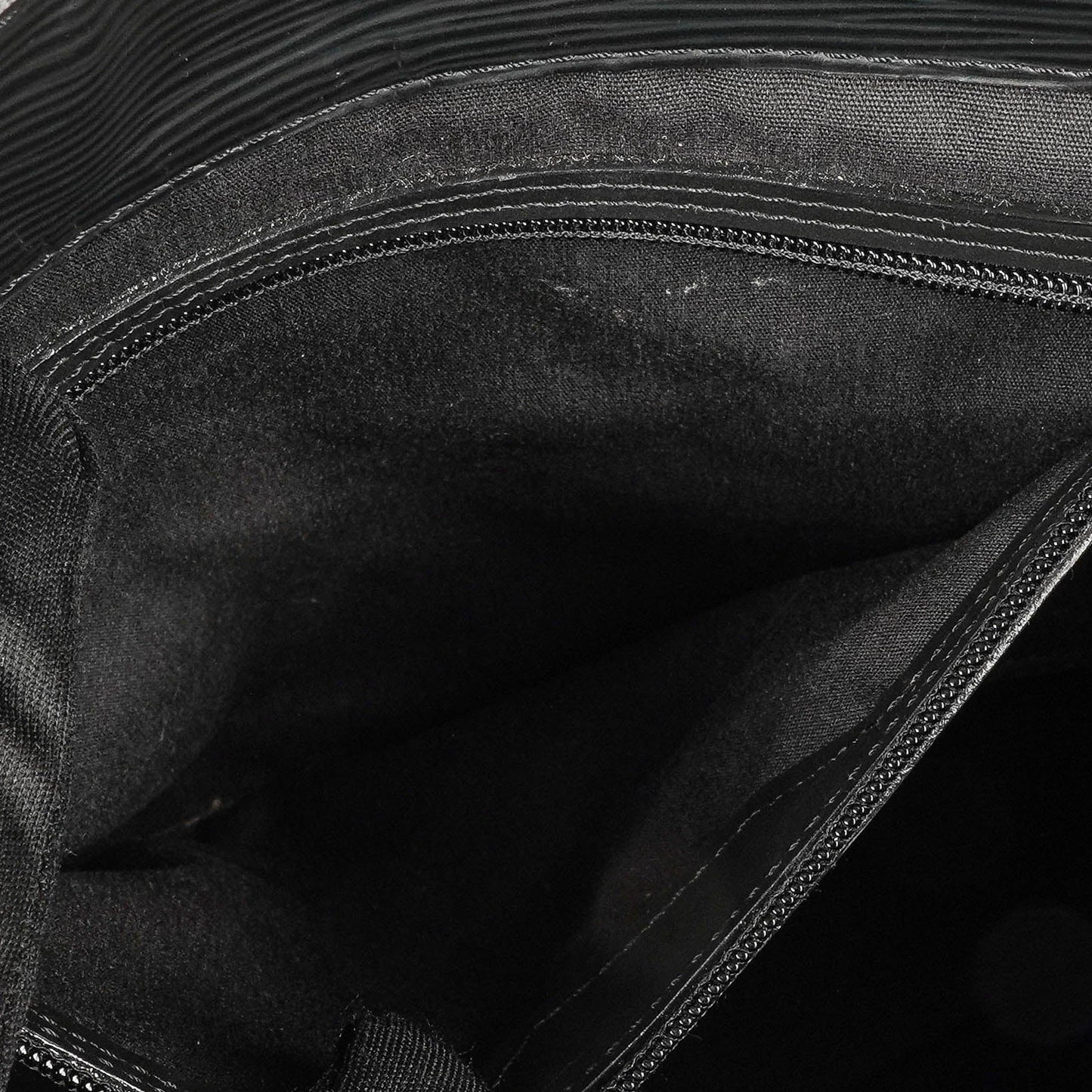 Louis Vuitton Sac Plat Black Epi Leather Bag
