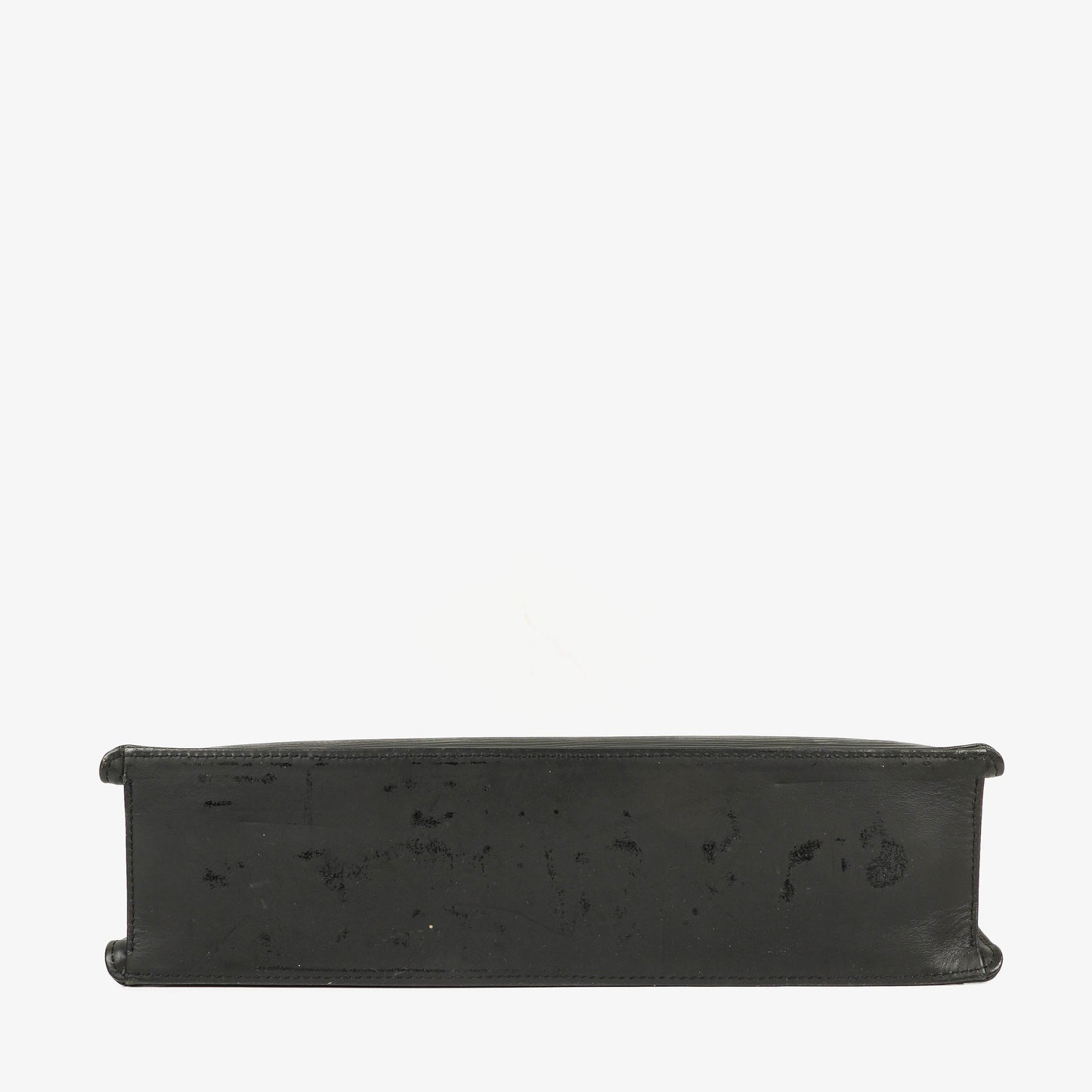 Louis Vuitton Sac Plat Black Epi Leather Bag