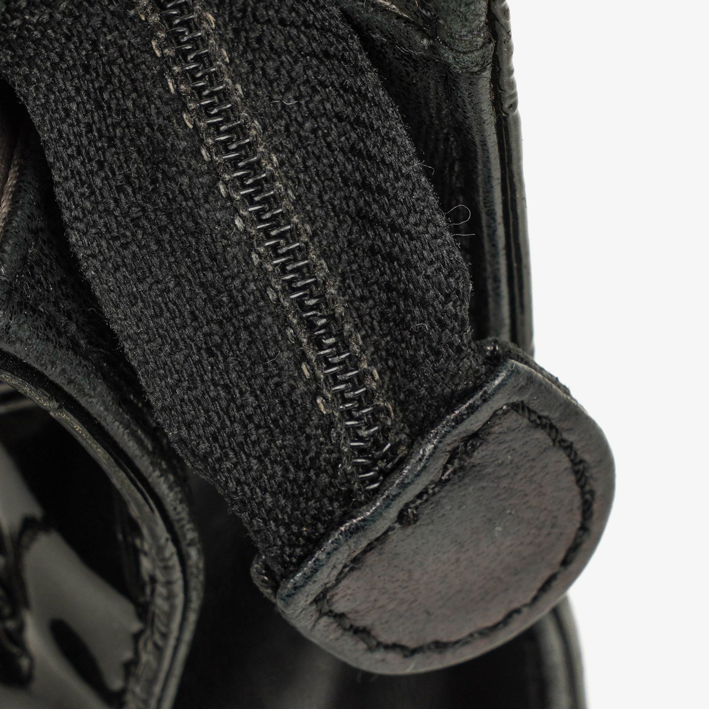 Chanel Lucky Charm Black Patent Leather Pochette