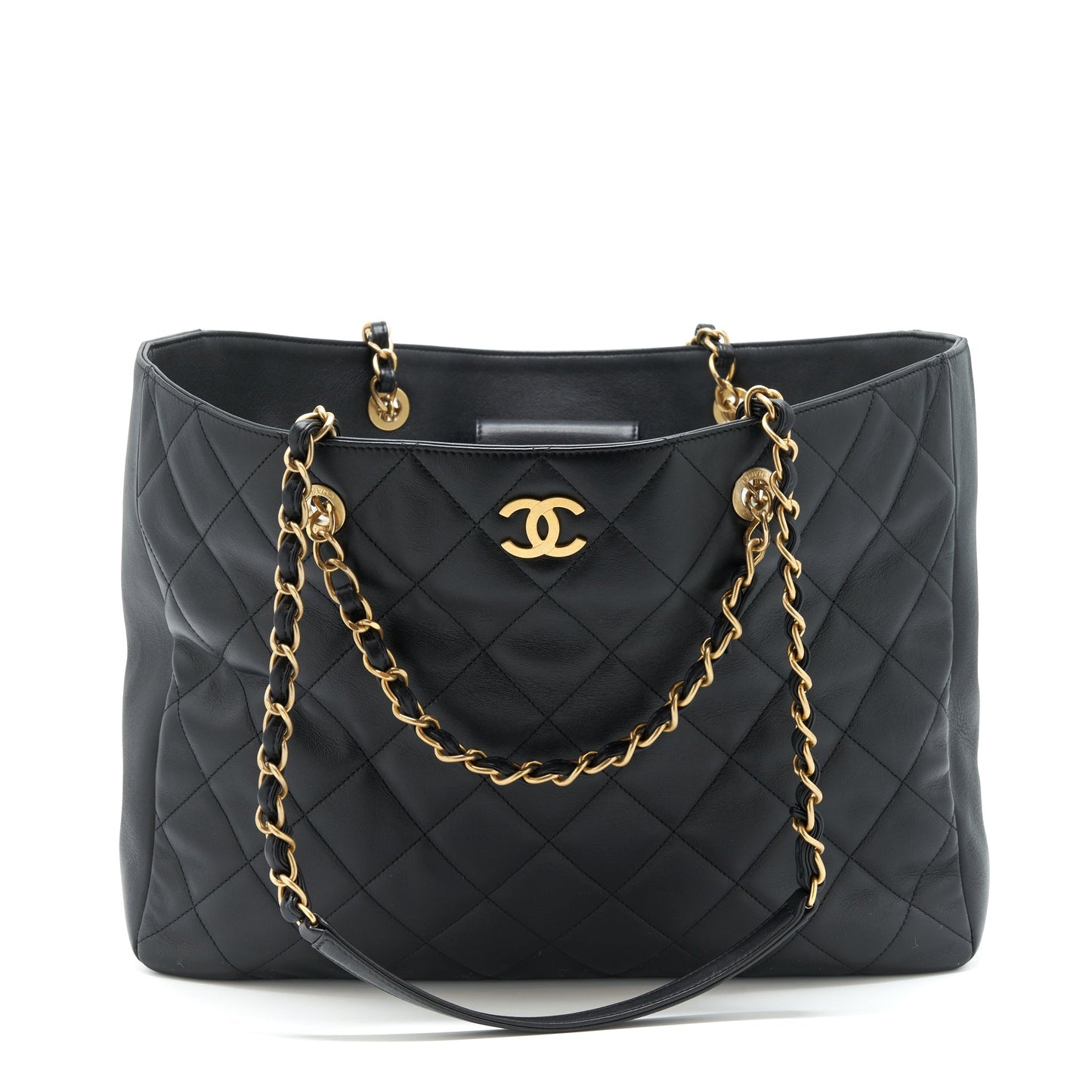 Chanel Supple Tote Black