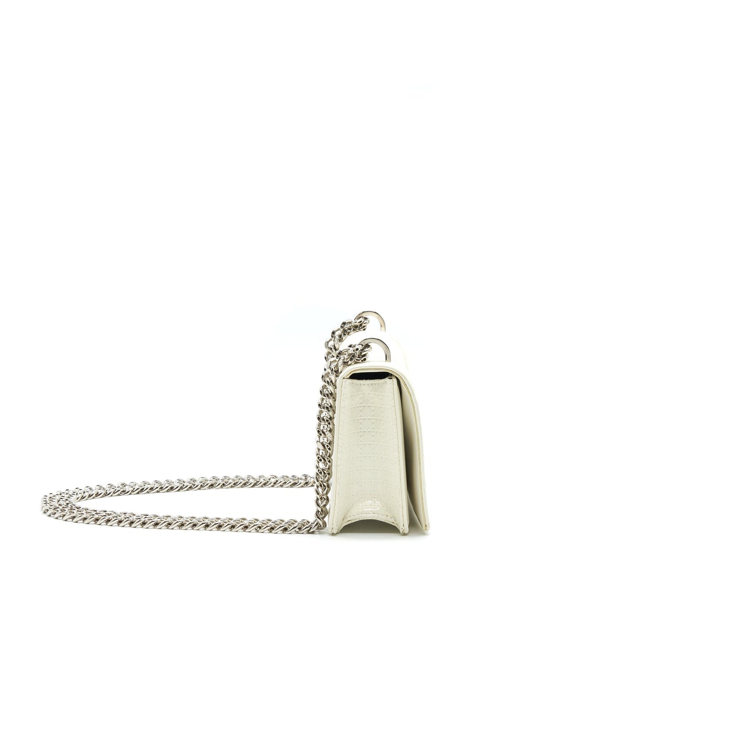 Dior mini Diorama Purse White with