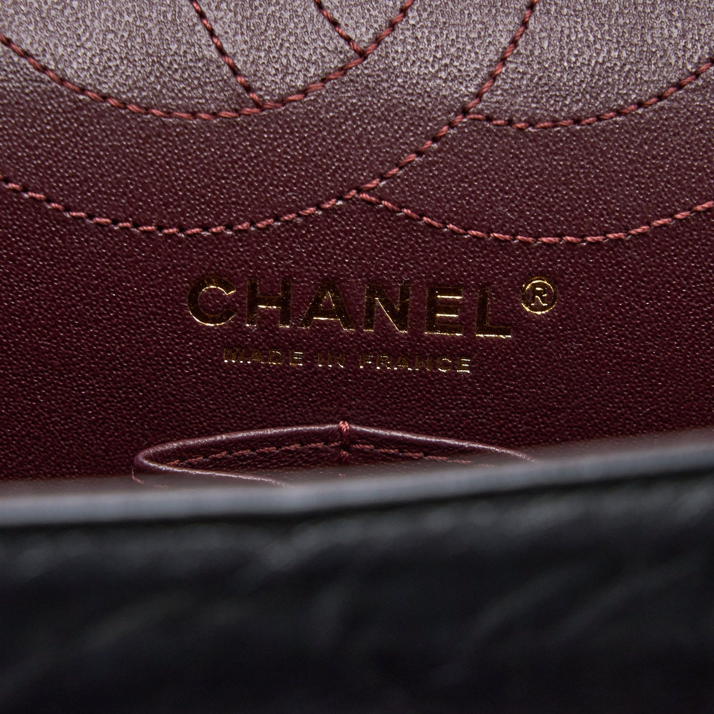 Chanel 2.55 Reissue 226 Aged Calfskin Black Brushed  (Microchip)