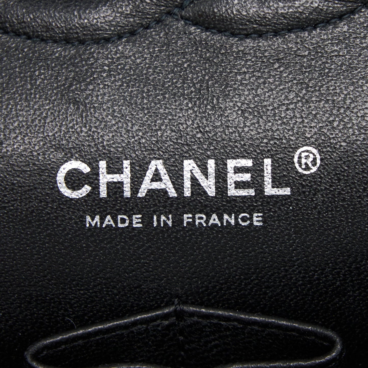 Chanel Classic Double Flap Bag Tweed Black/White