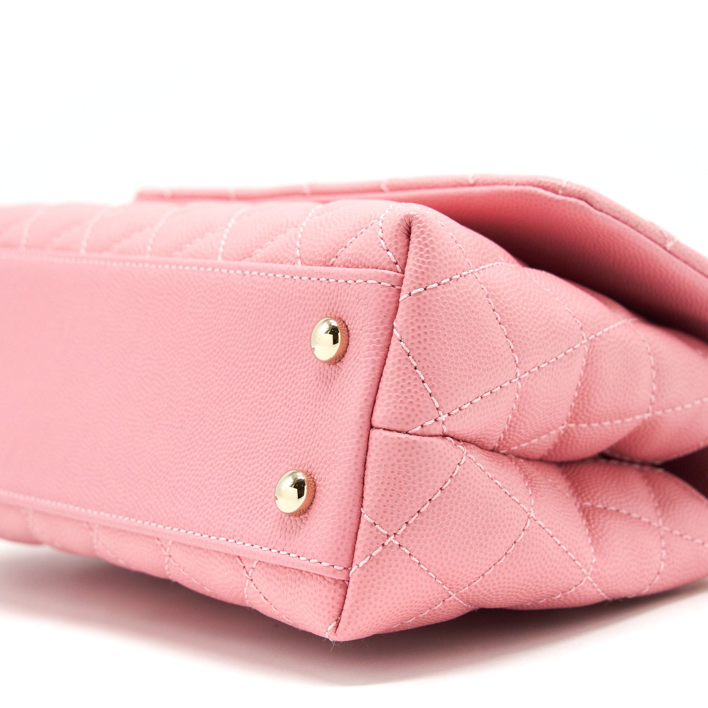 Chanel Small Coco Handle 24cm Caviar Pink L