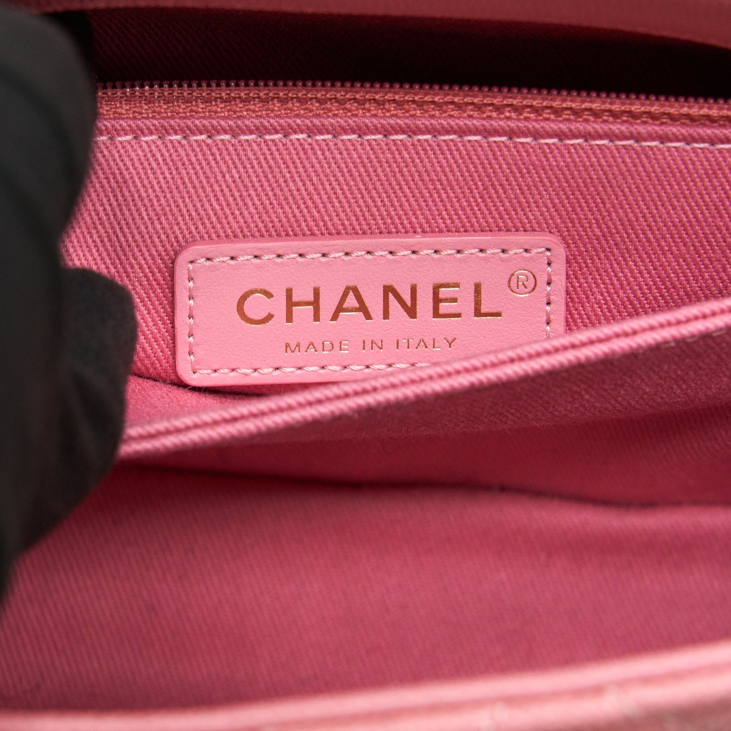 Chanel Small Coco Handle 24cm Caviar Pink L