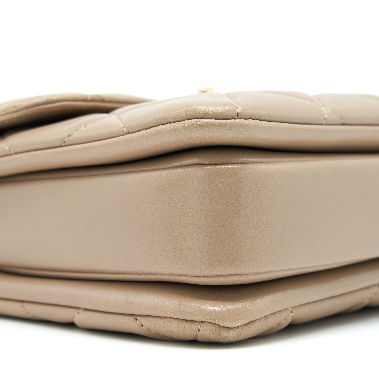 Chanel Trendy CC Flap Bag Lambskin Beige L