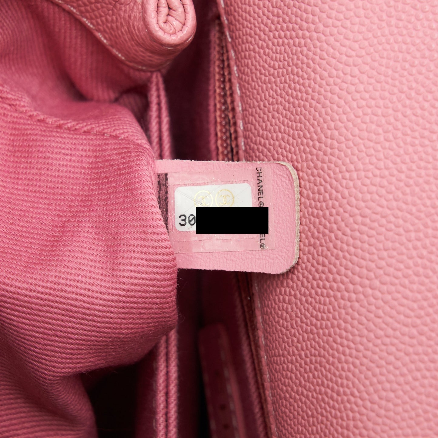 Chanel Small Coco Handle 24cm Caviar Pink L