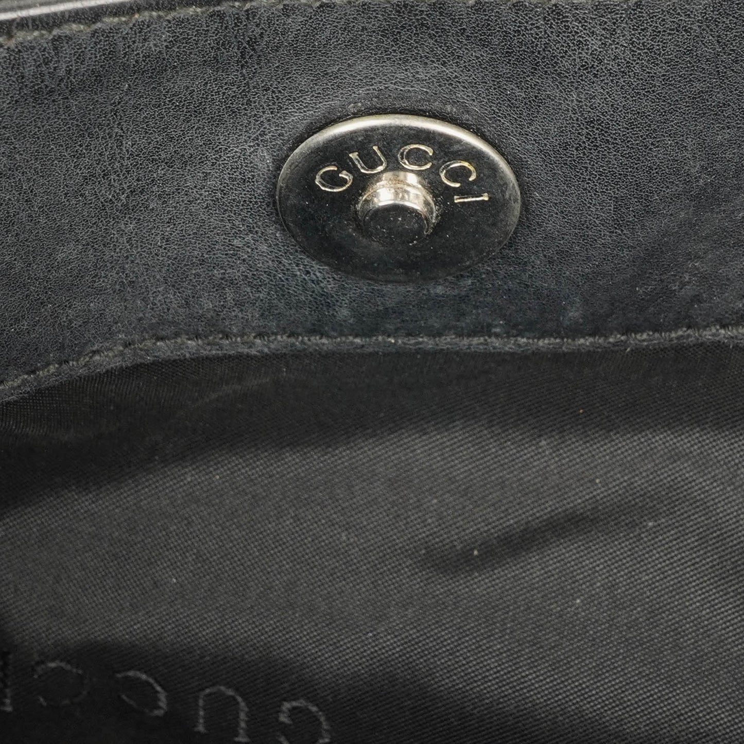 Gucci Leather Bamboo Top Handle Bag