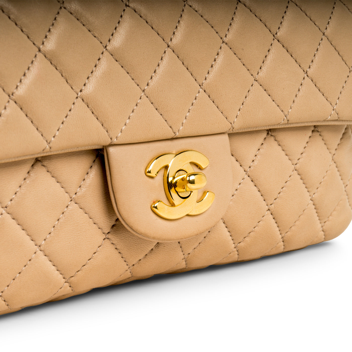 Chanel East/West Valentine Flap Bag