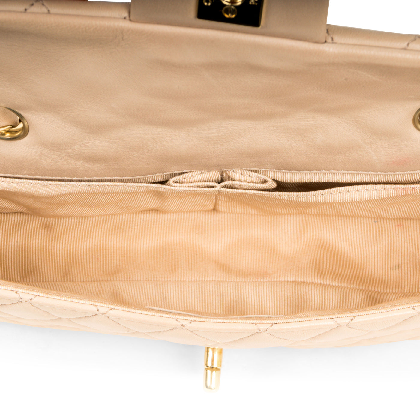 Chanel East/West Valentine Flap Bag