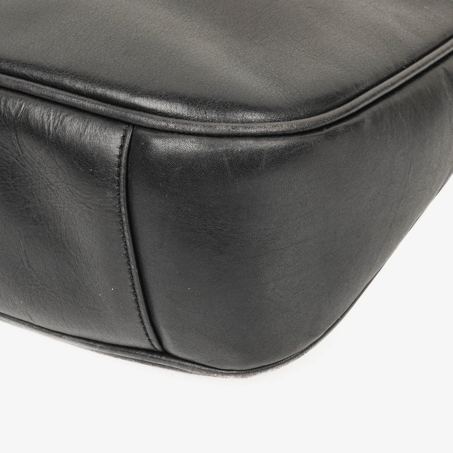 Gucci Leather Bamboo Top Handle Bag
