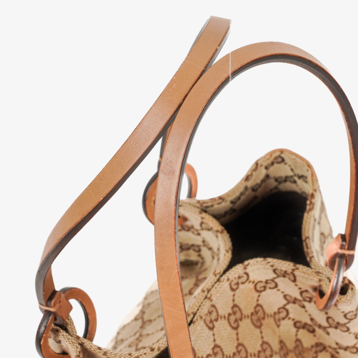 Gucci GG Canvas Beige Tote Bag