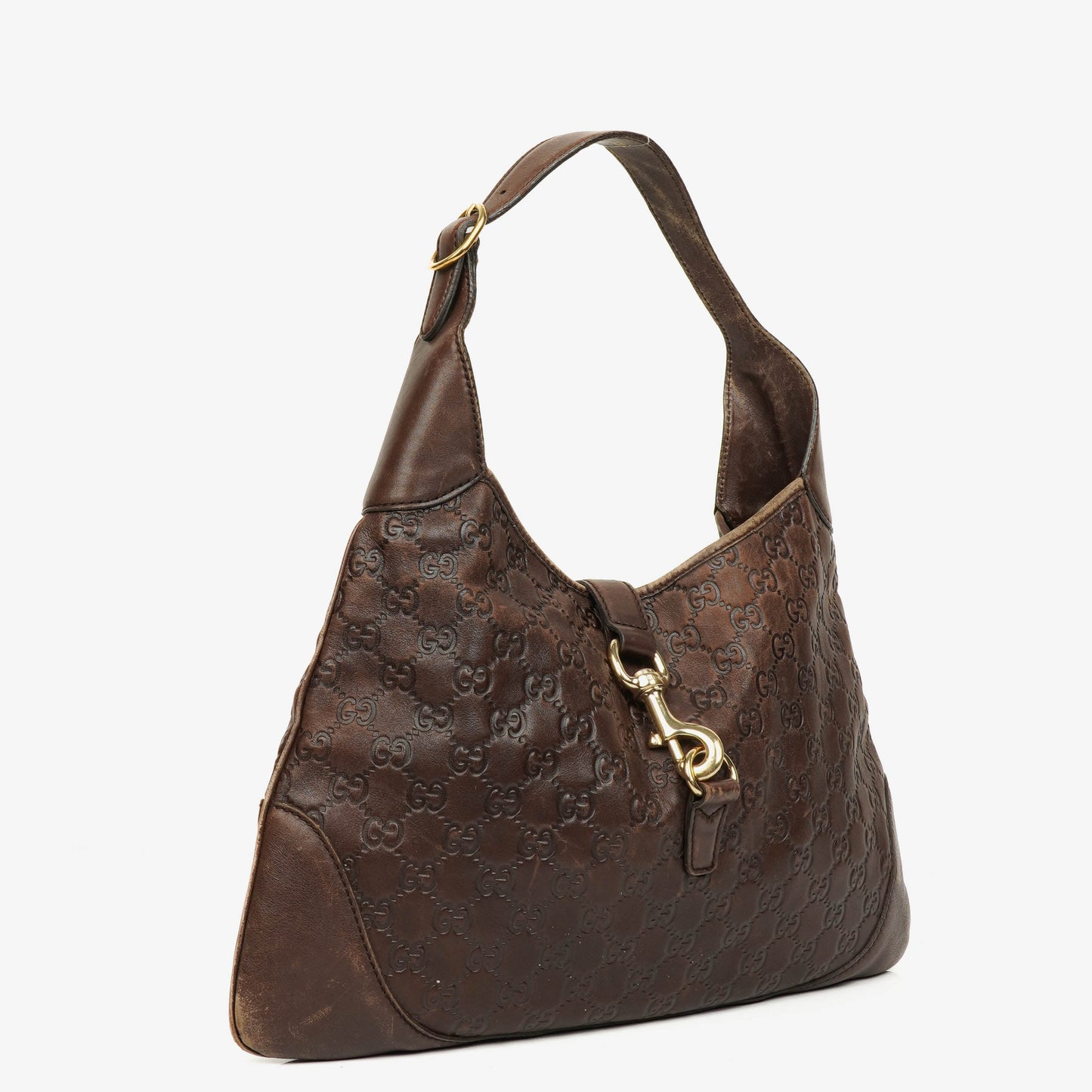 Gucci Jackie Guccissima Leather Shoulder Bag