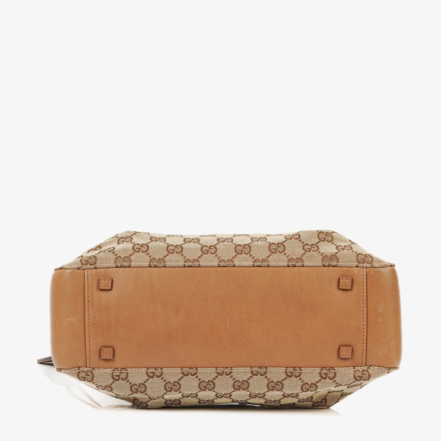 Gucci GG Canvas Beige Tote Bag