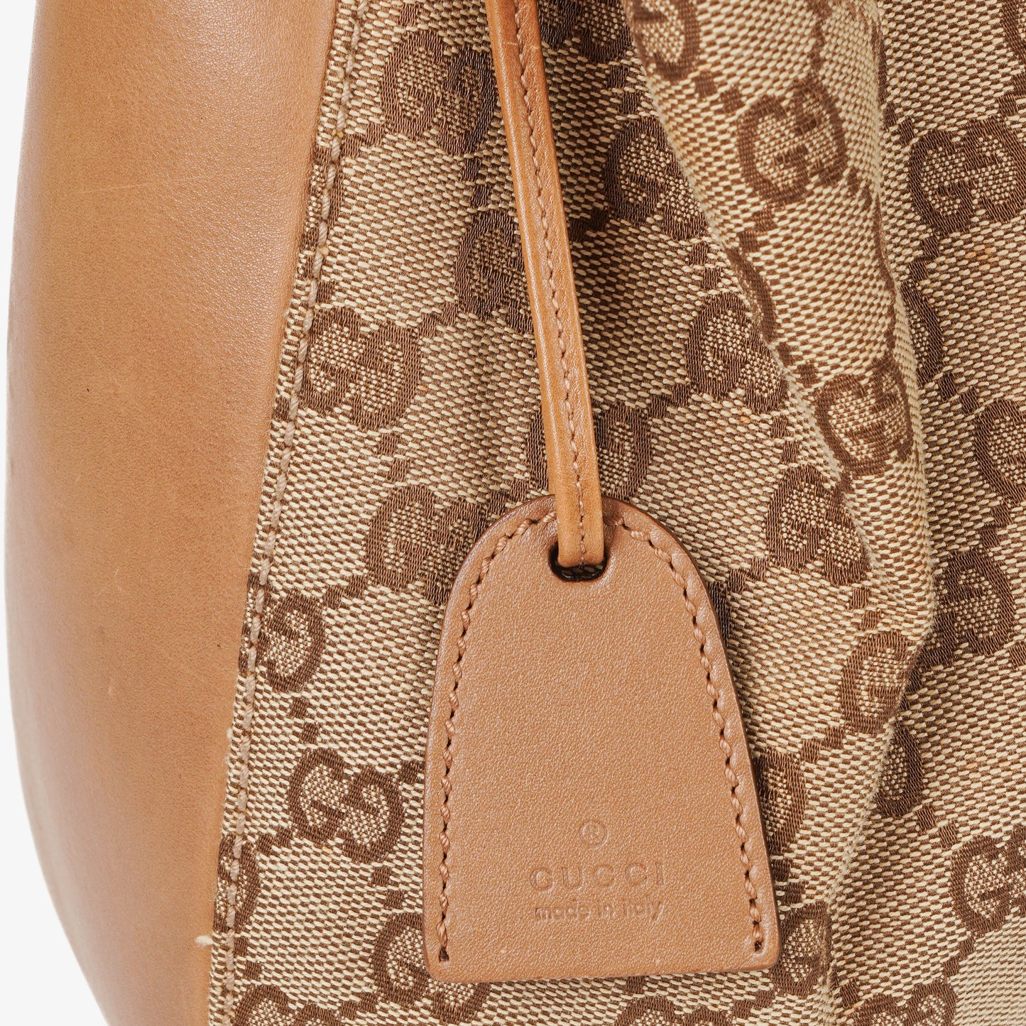 Gucci GG Canvas Beige Tote Bag