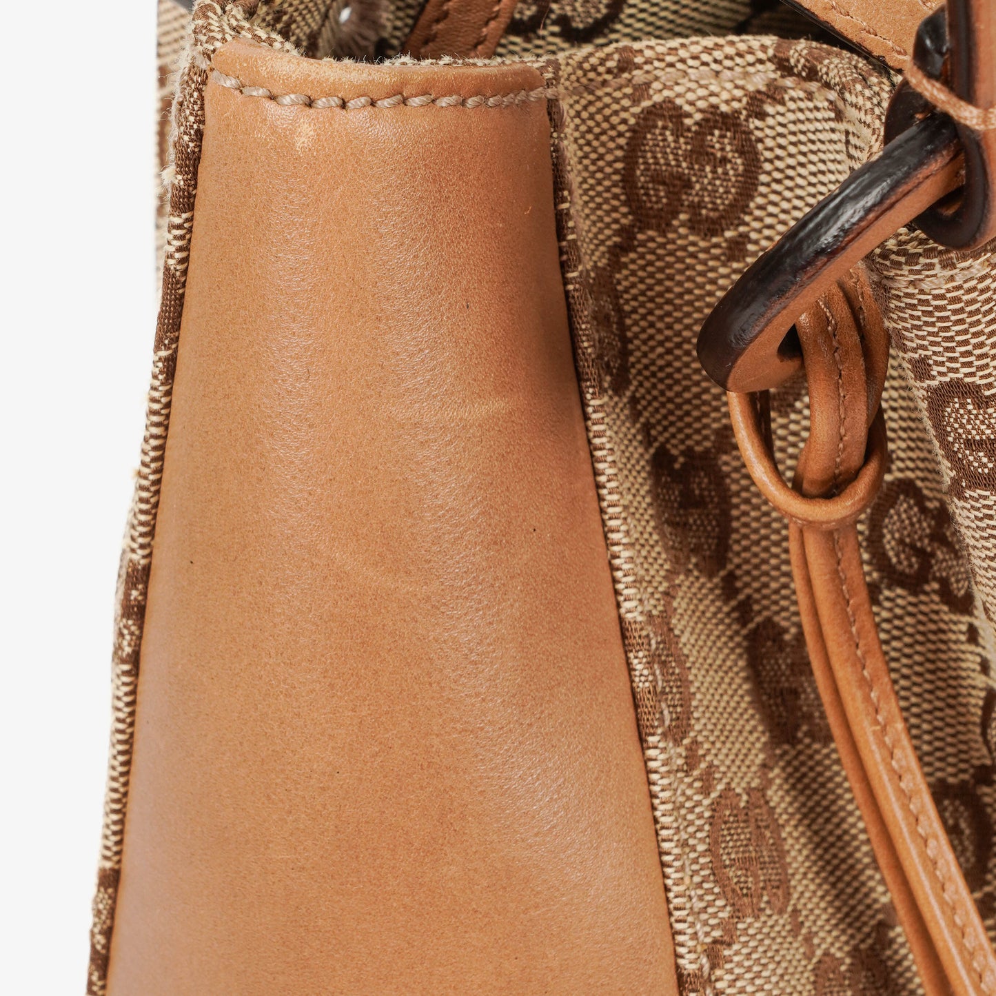 Gucci GG Canvas Beige Tote Bag