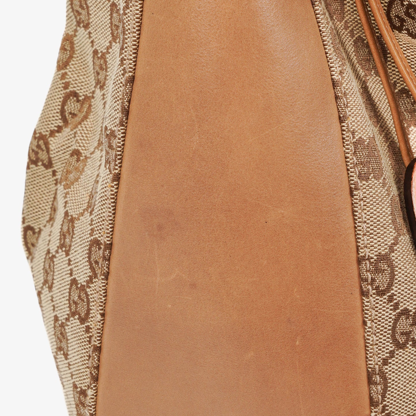 Gucci GG Canvas Beige Tote Bag