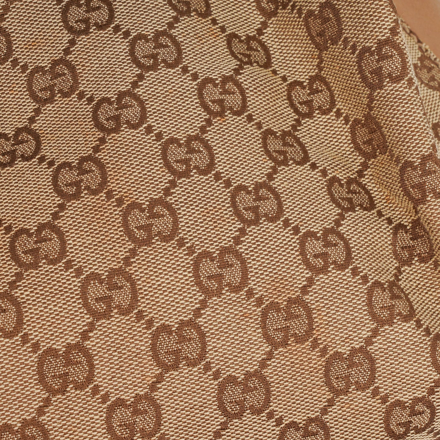 Gucci GG Canvas Beige Tote Bag