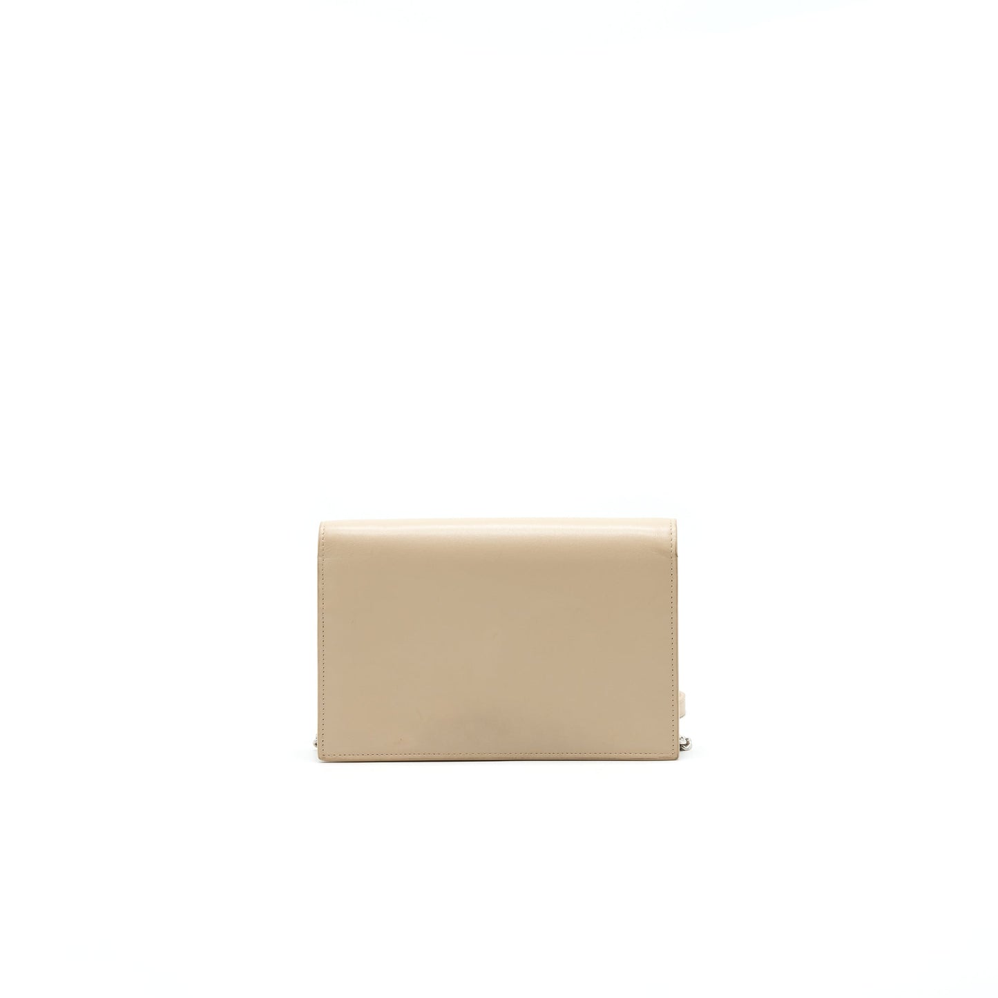 SAINT LAURENT / CHAIN WALLET BEIGE